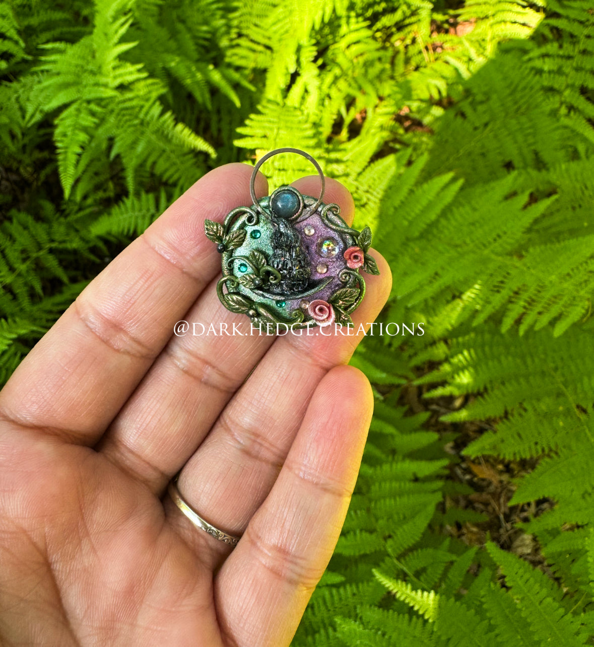 “Gravity” wicked pendant
