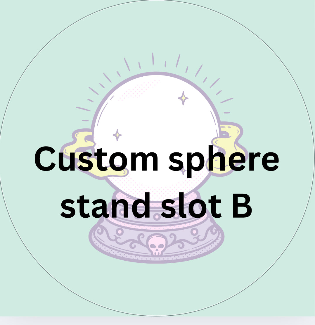 Custom sphere stand