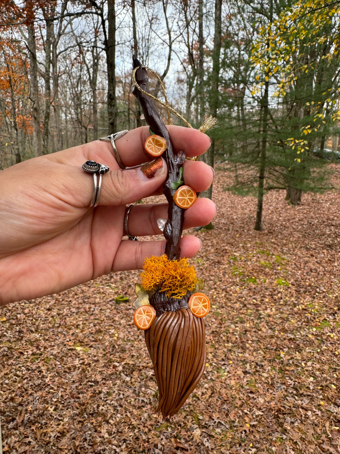 Autumn witches Besom