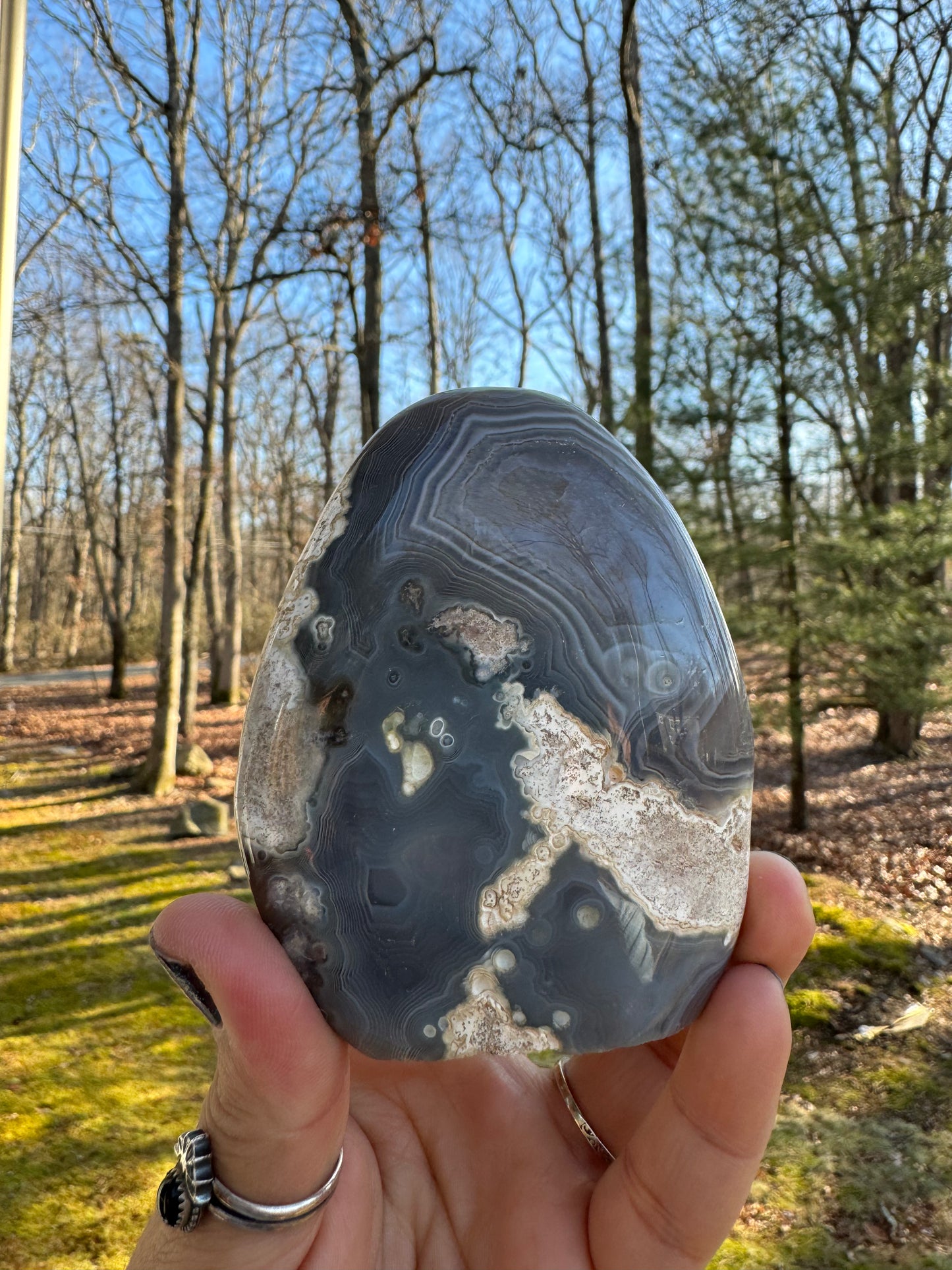 Orca agate Freeform