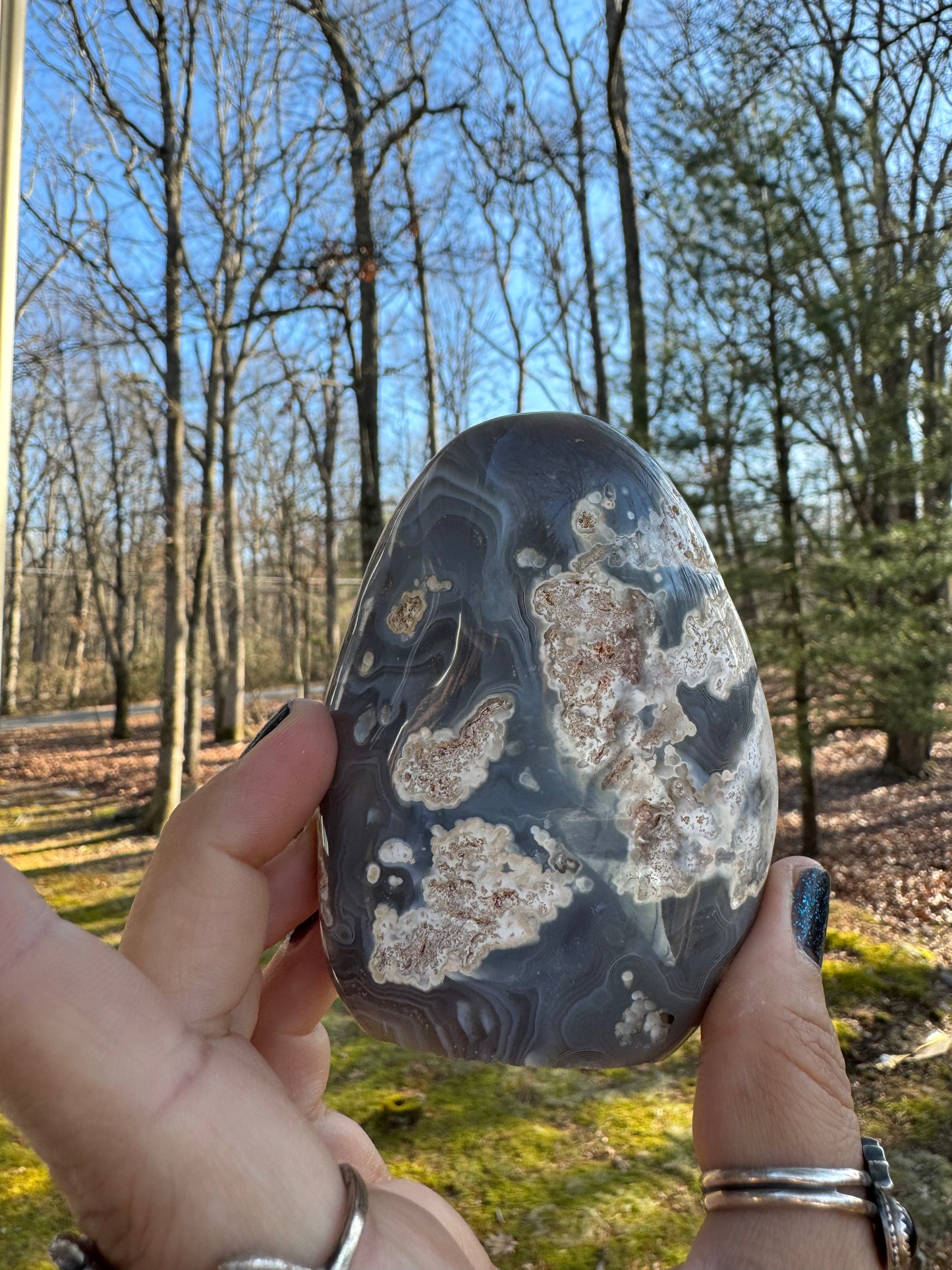 Orca agate Freeform