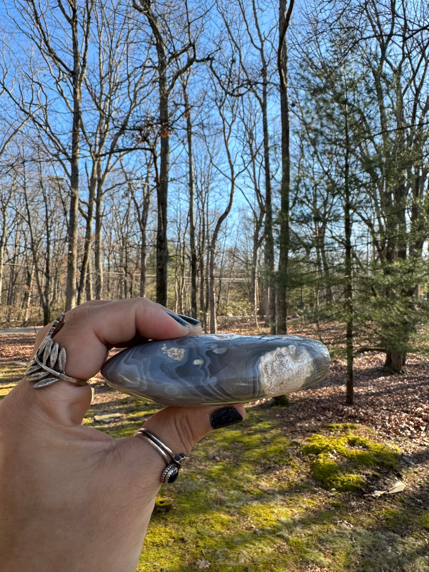 Orca agate Freeform