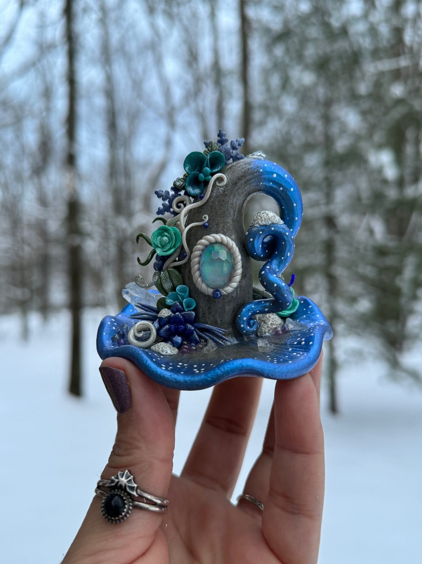 After the storm witch hat