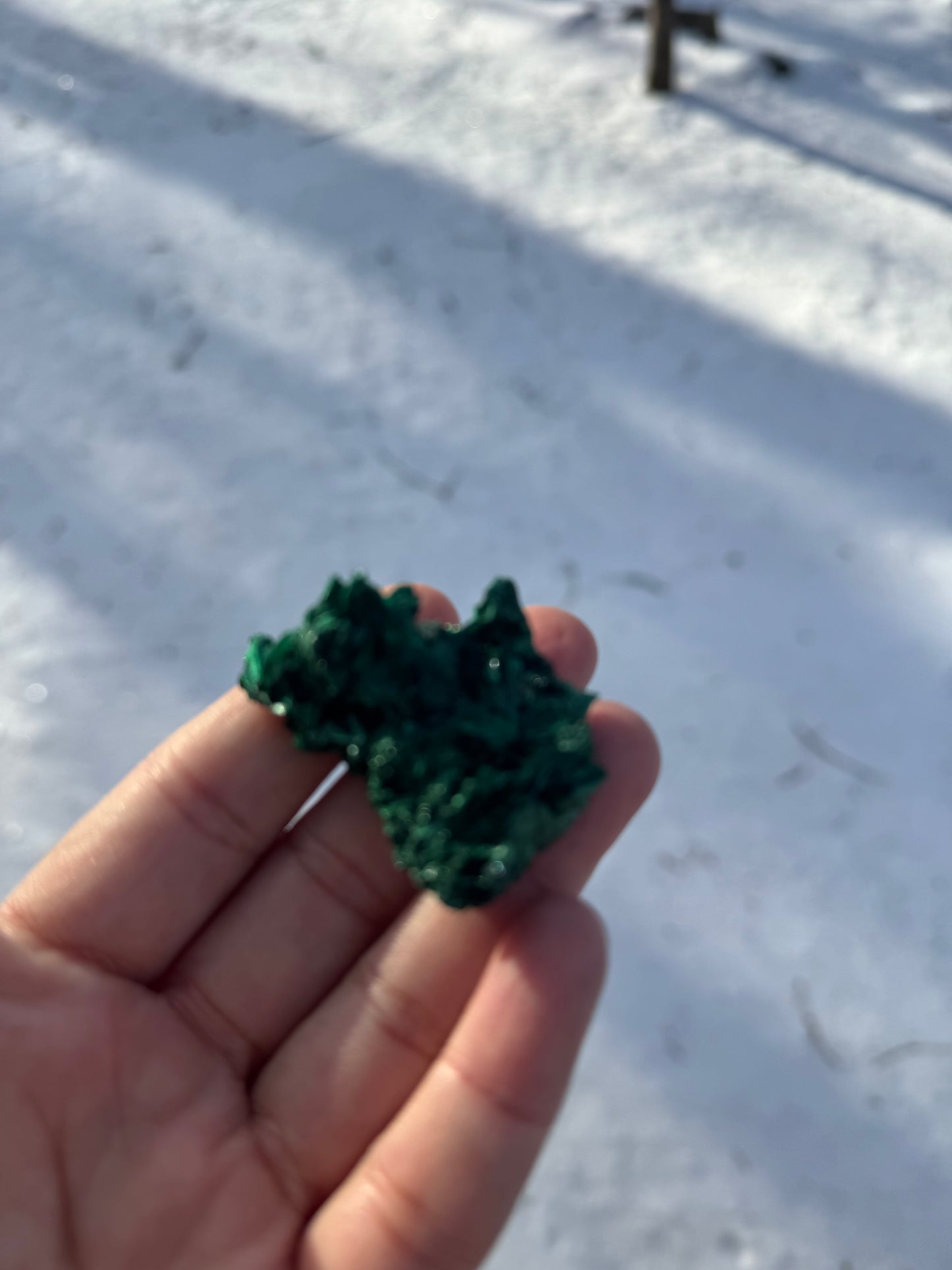 Fibrous Malachite