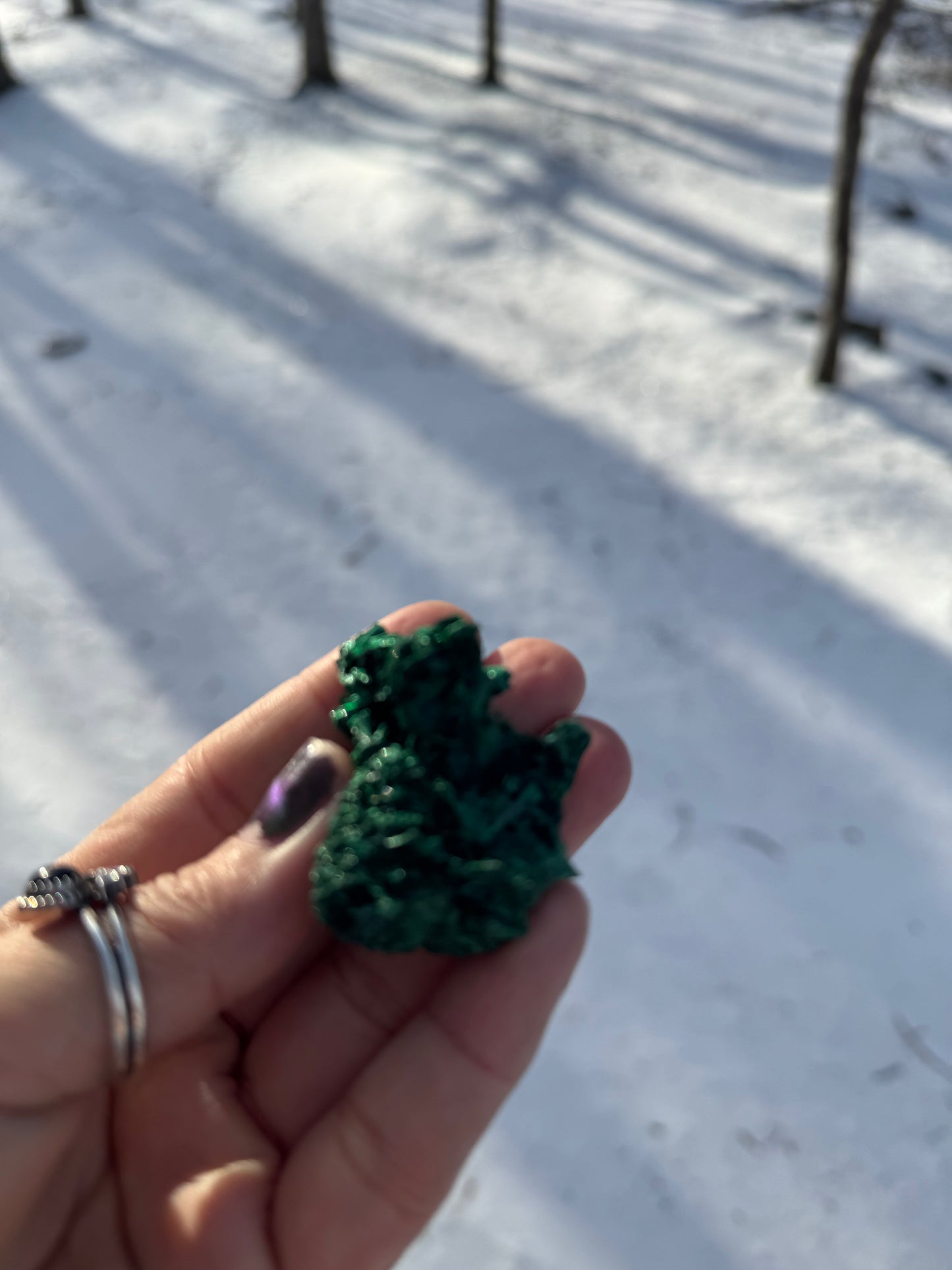 Fibrous Malachite