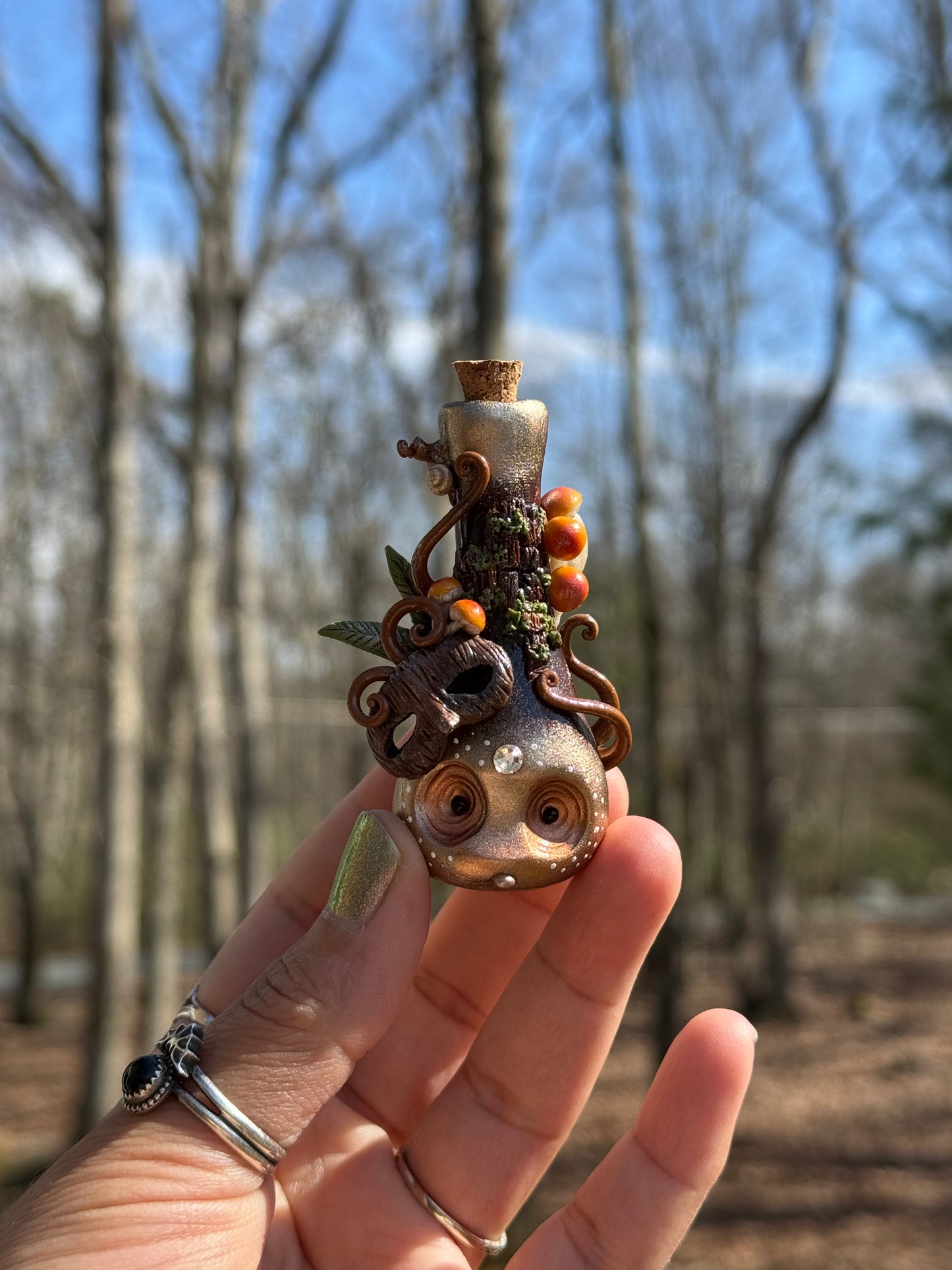 “Shadow Gloom” mini potion bottle