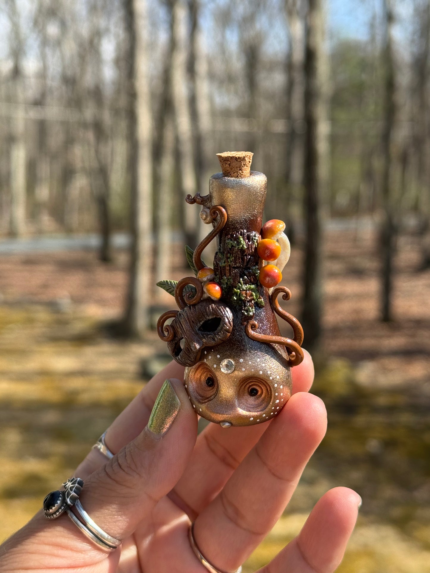 “Shadow Gloom” mini potion bottle
