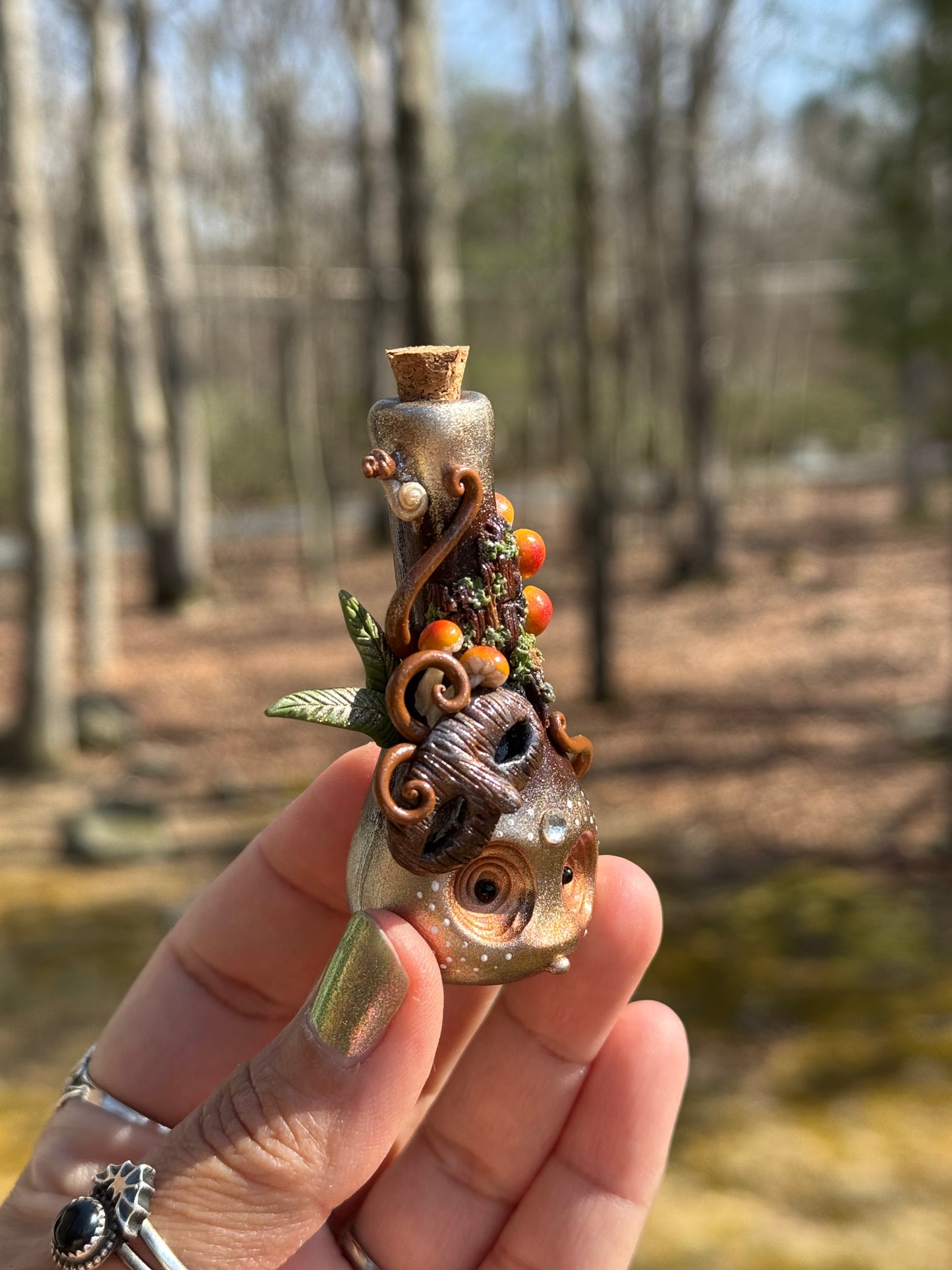 “Shadow Gloom” mini potion bottle