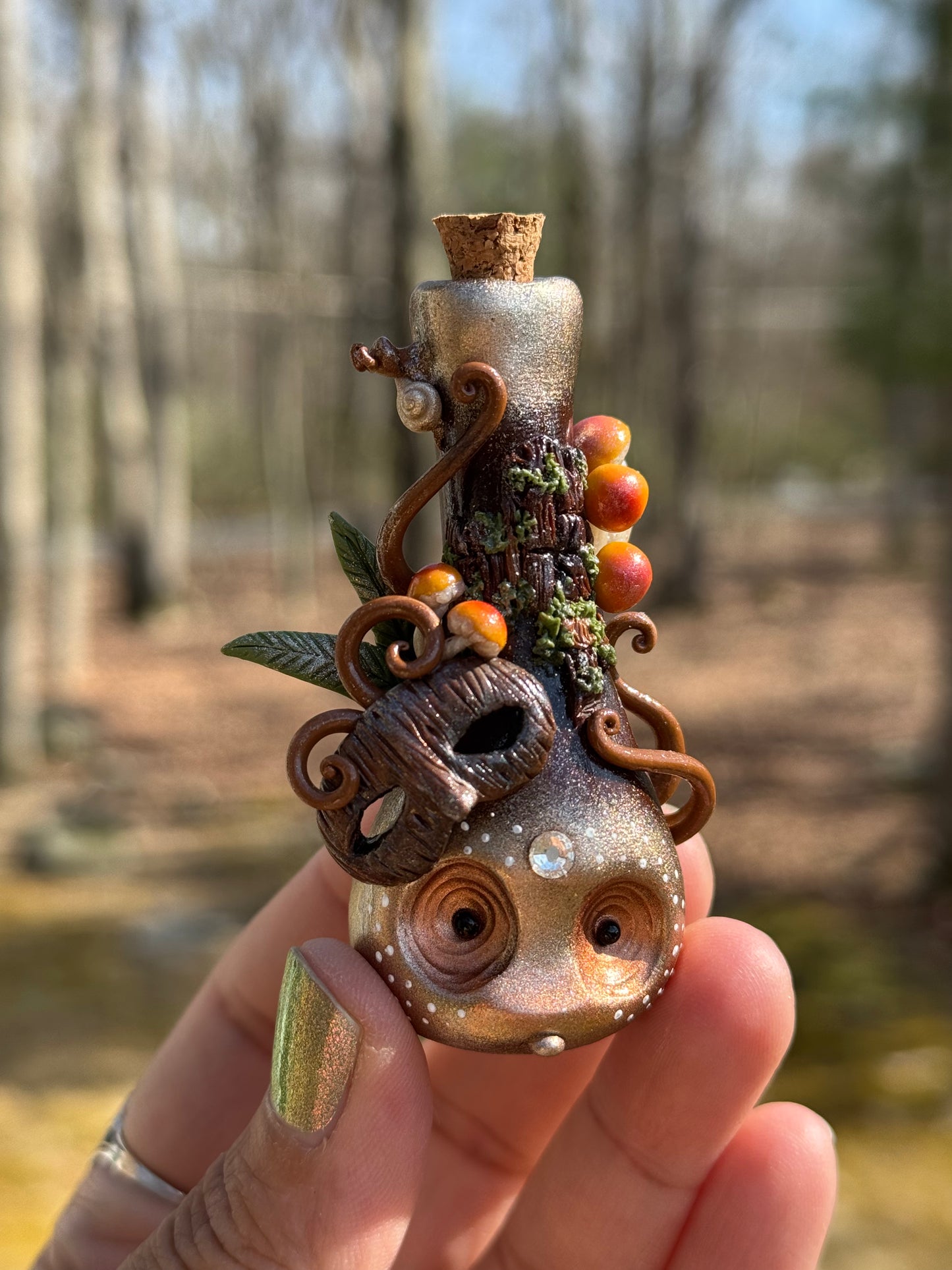 “Shadow Gloom” mini potion bottle