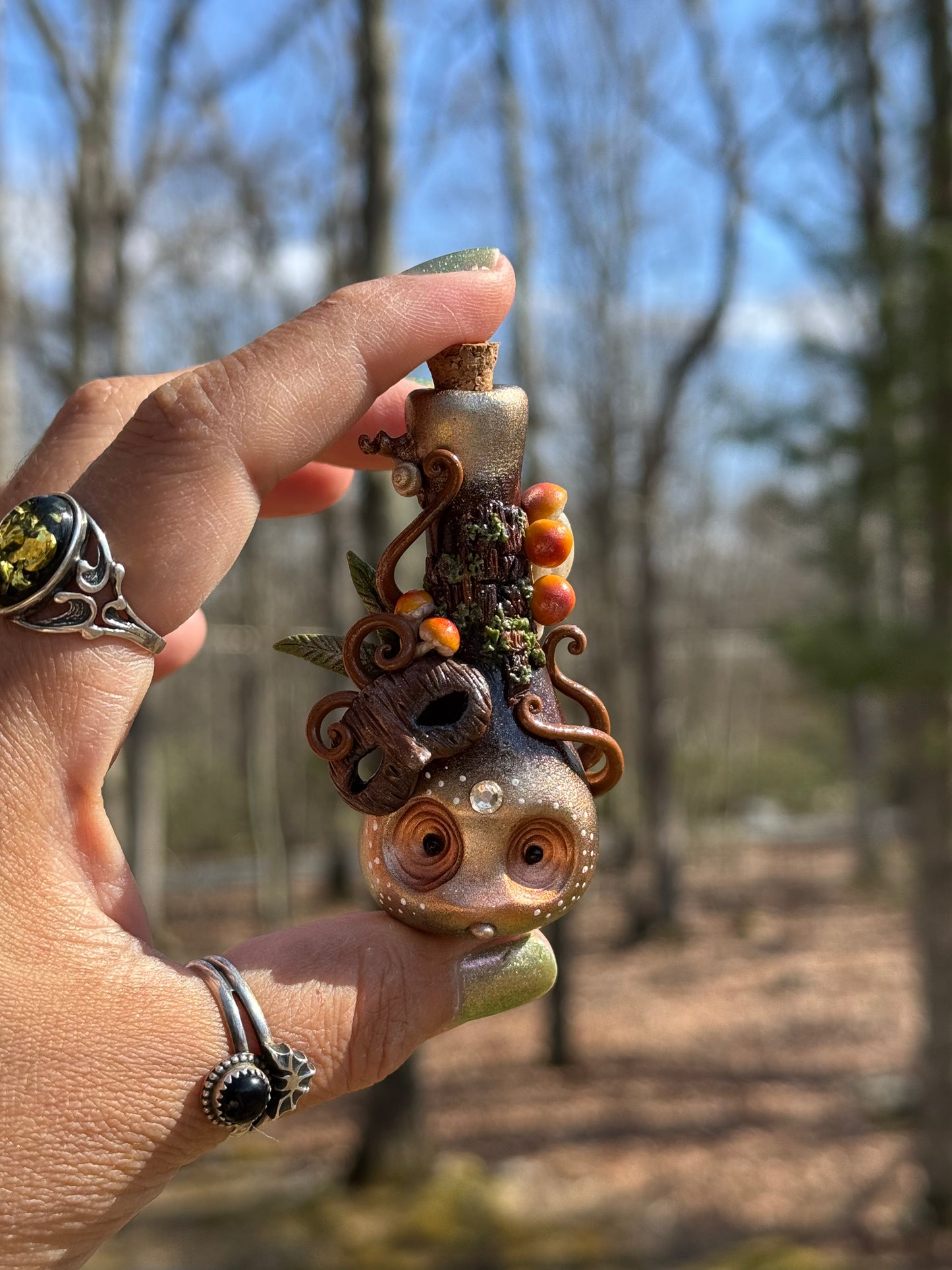 “Shadow Gloom” mini potion bottle
