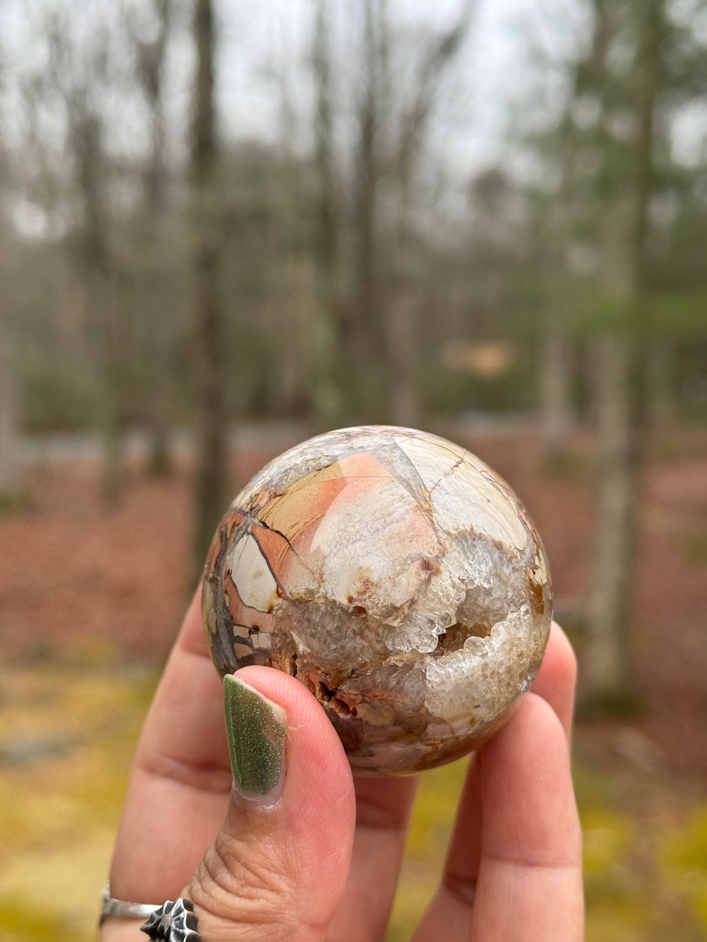 Ibis jasper sphere