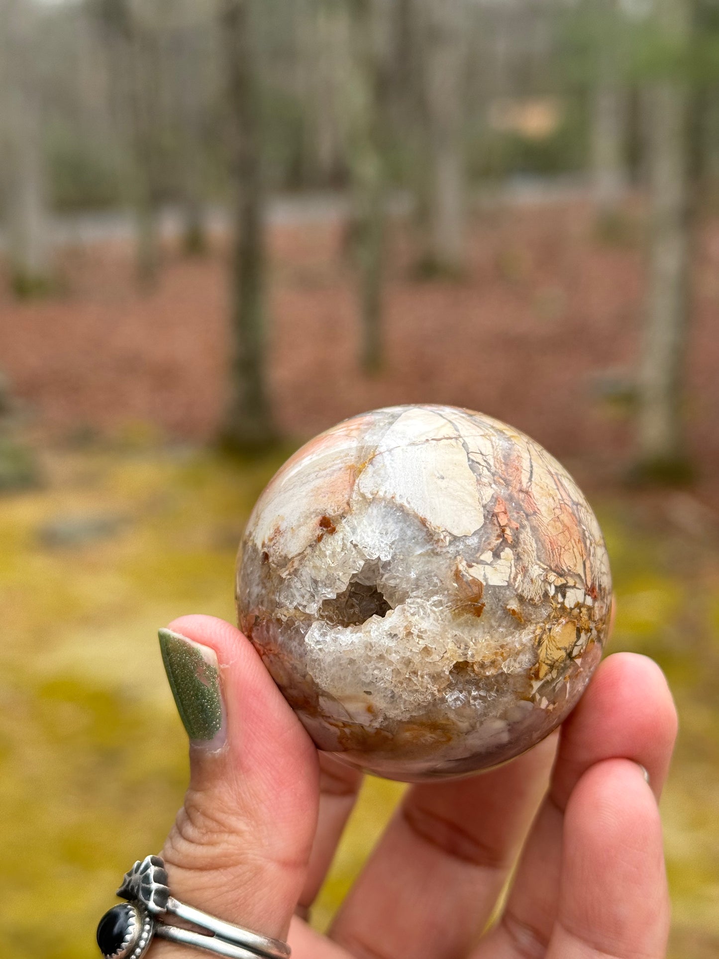 Ibis jasper sphere