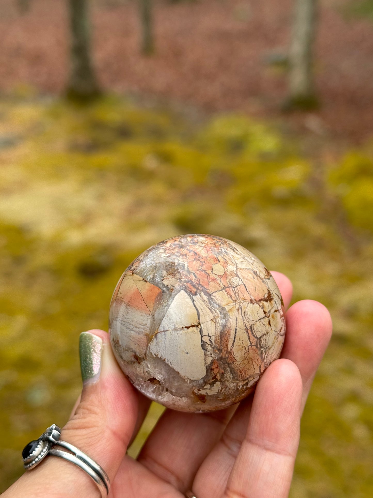 Ibis jasper sphere