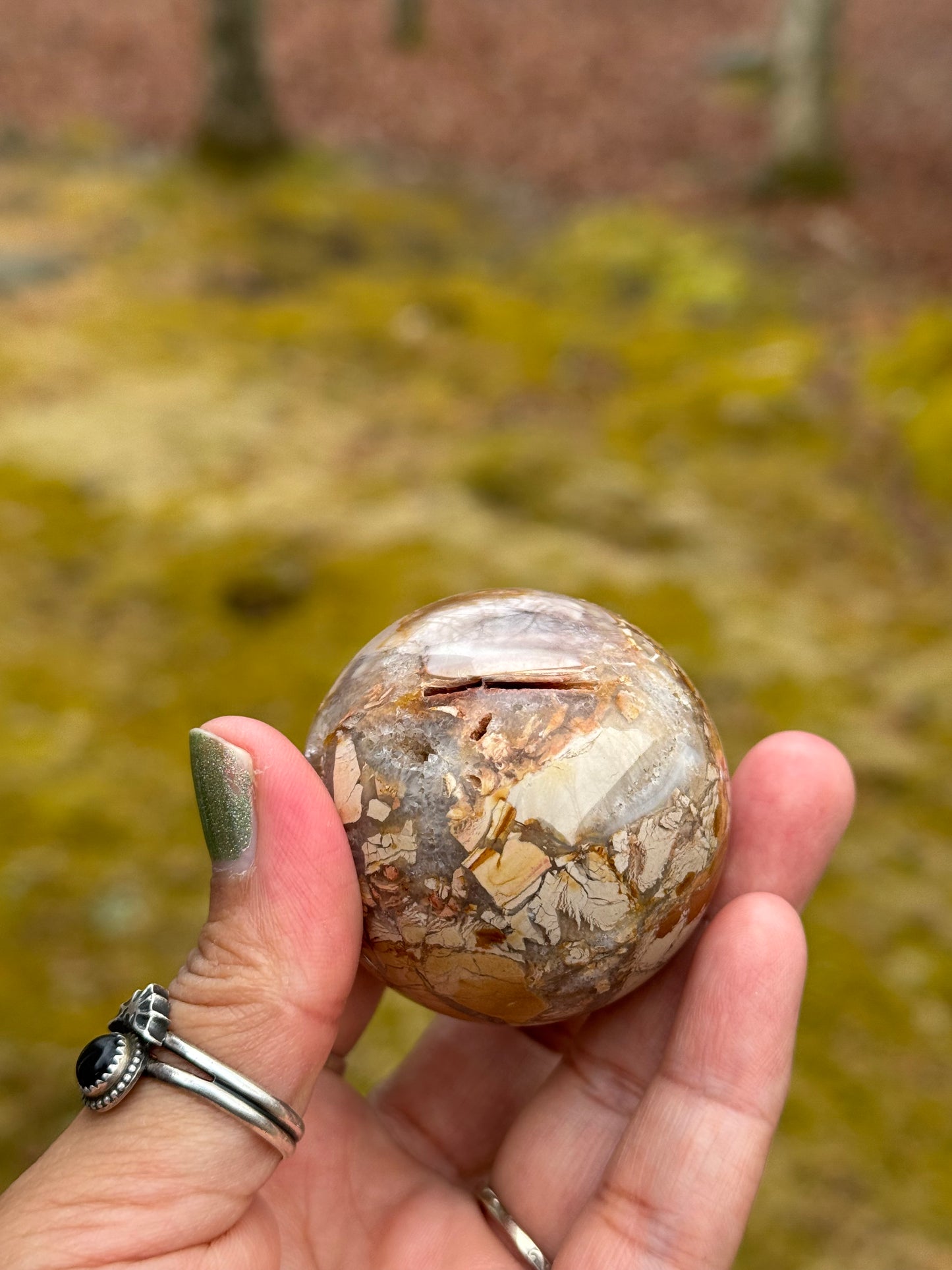Ibis jasper sphere