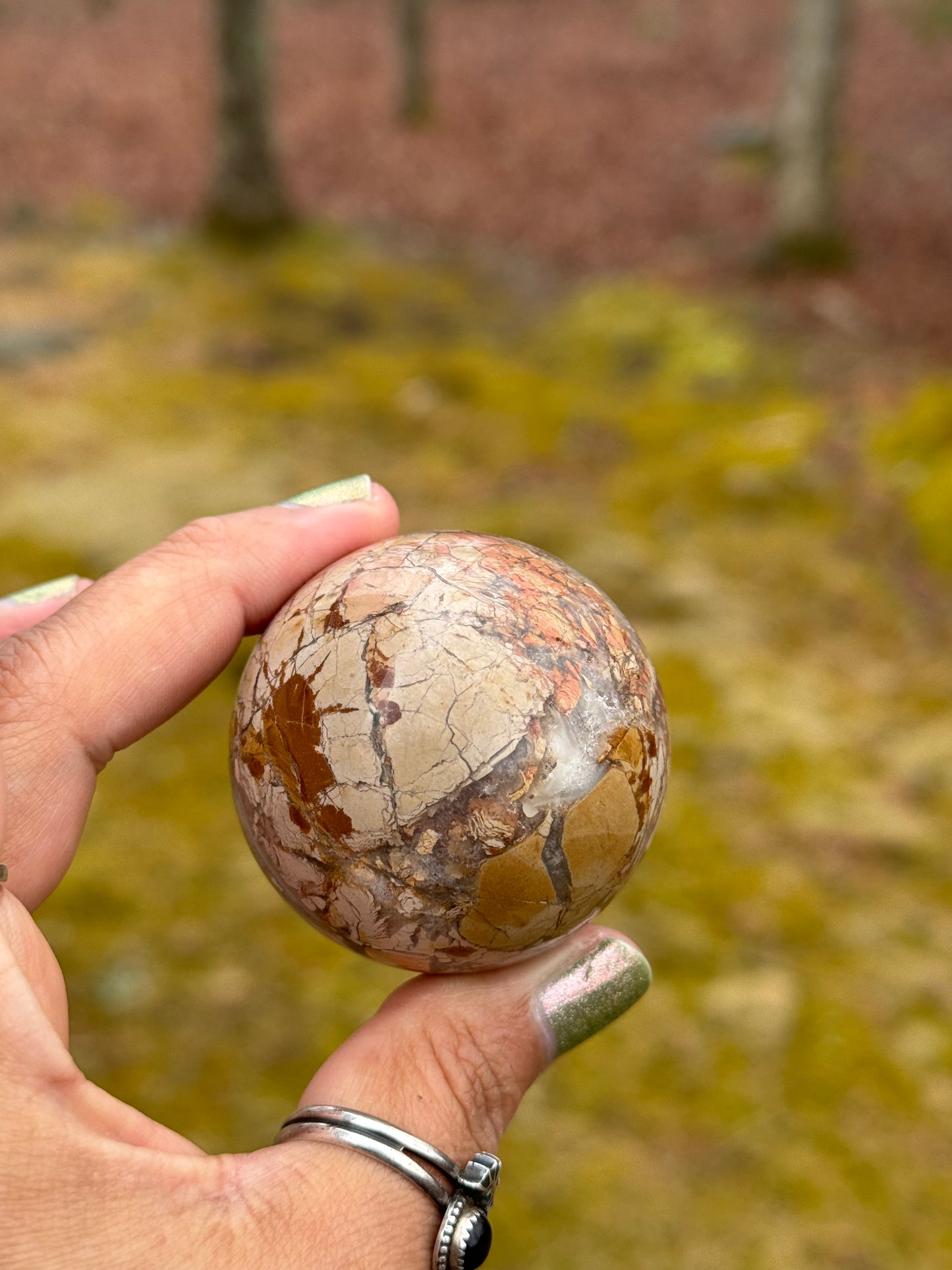 Ibis jasper sphere