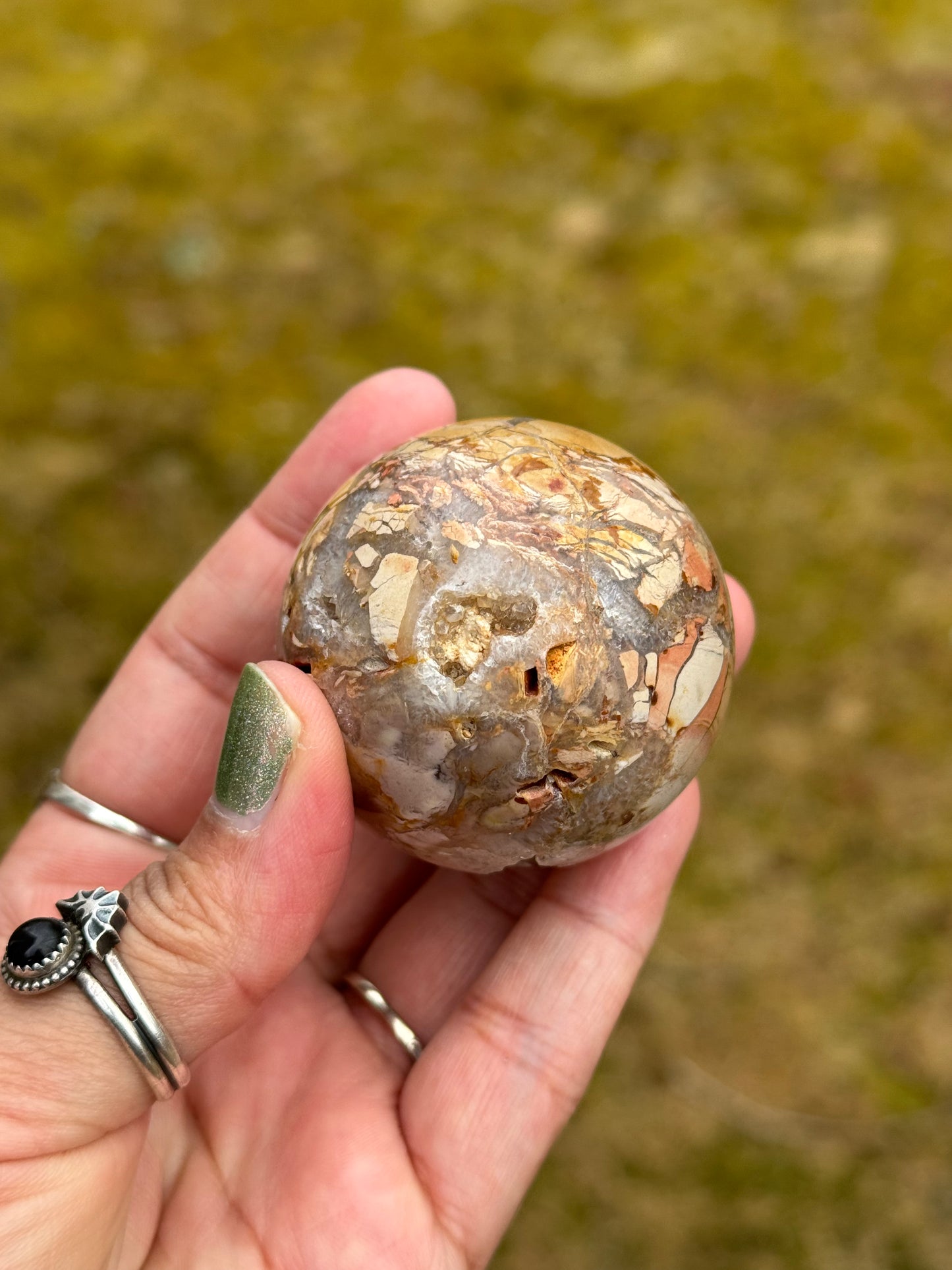 Ibis jasper sphere