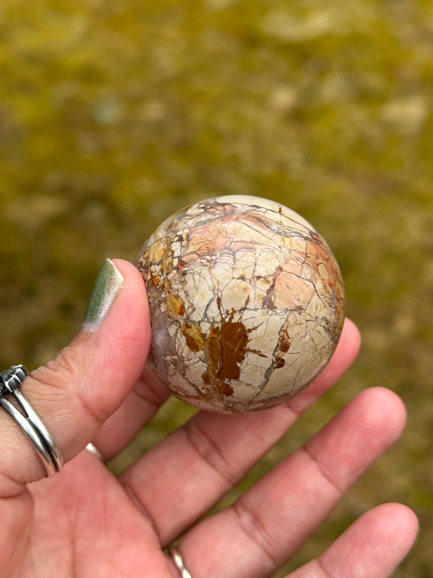 Ibis jasper sphere