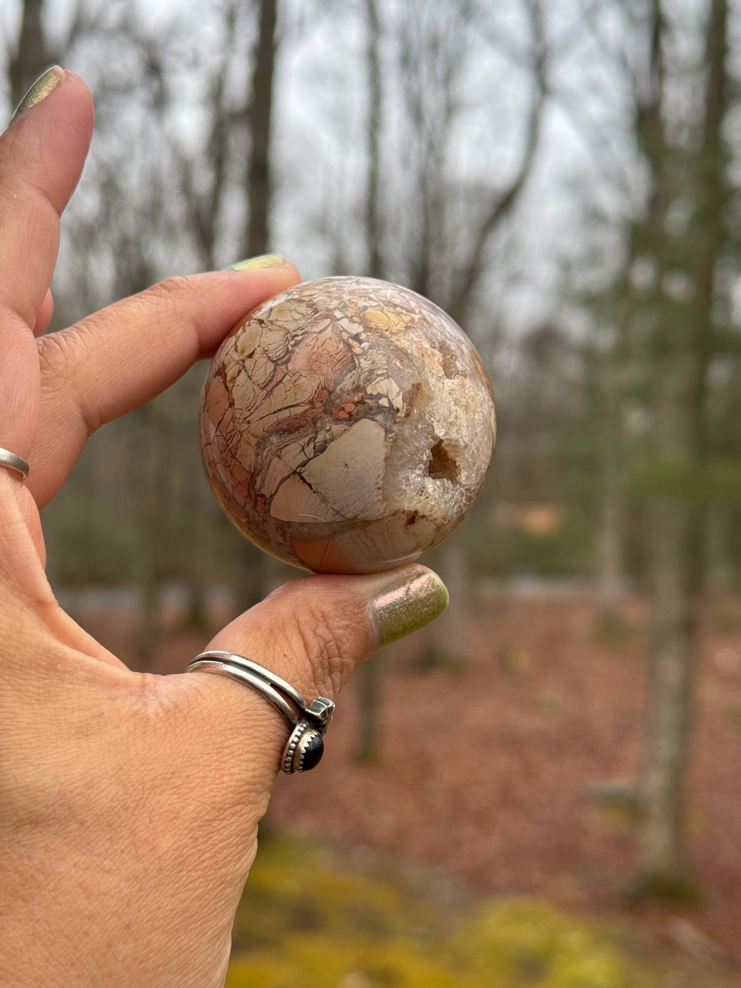 Ibis jasper sphere