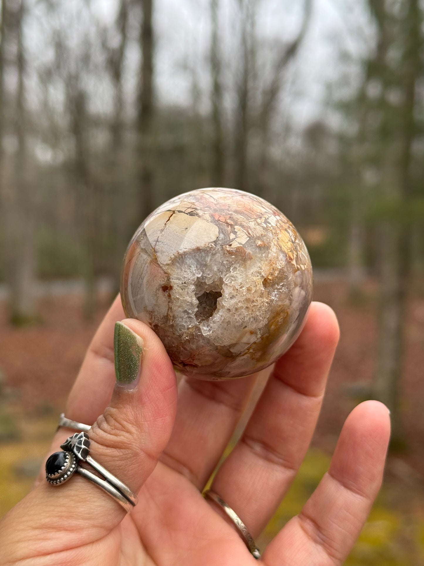 Ibis jasper sphere