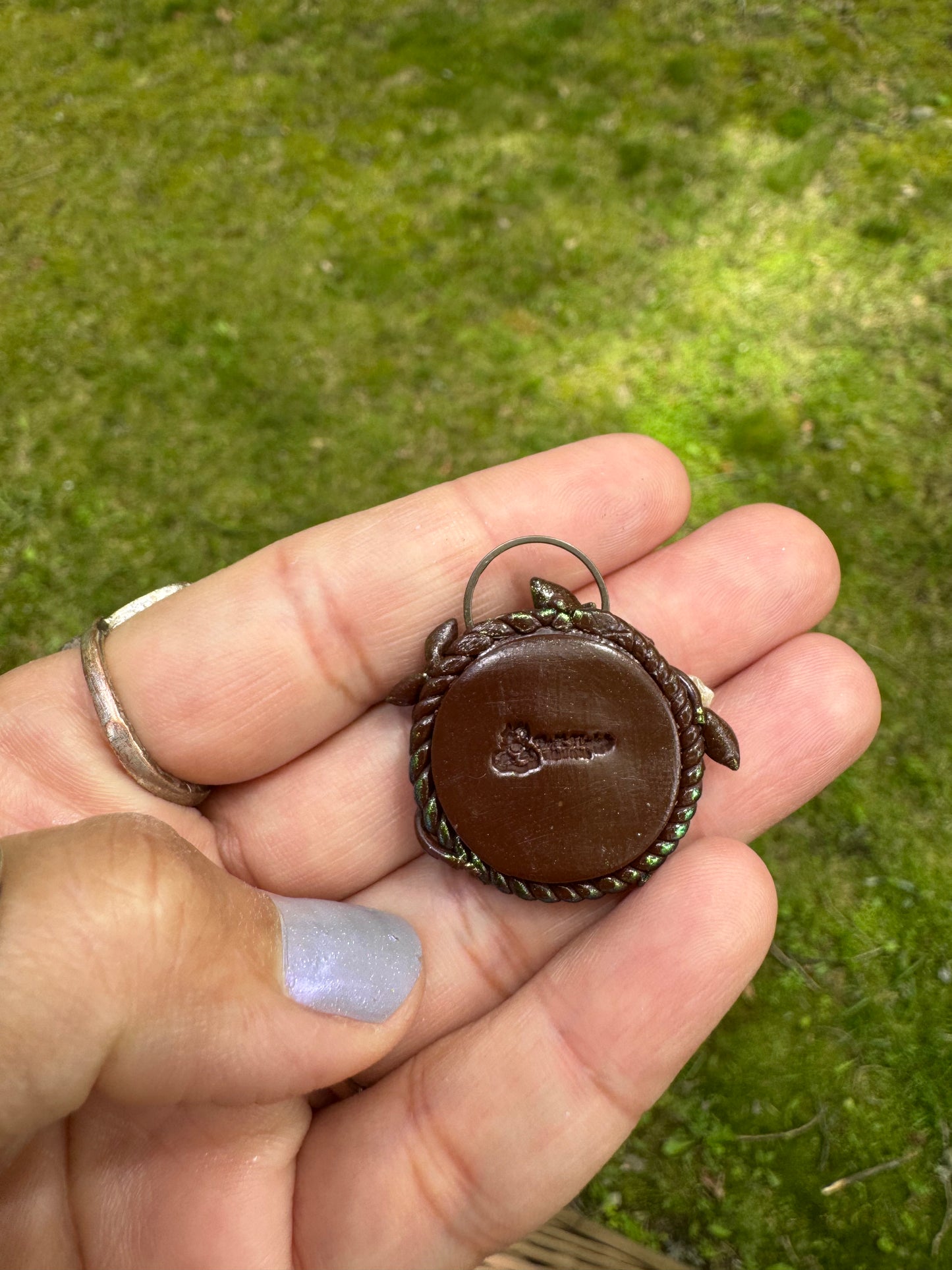 “Fruits Of The Forest” Fairy door pendant