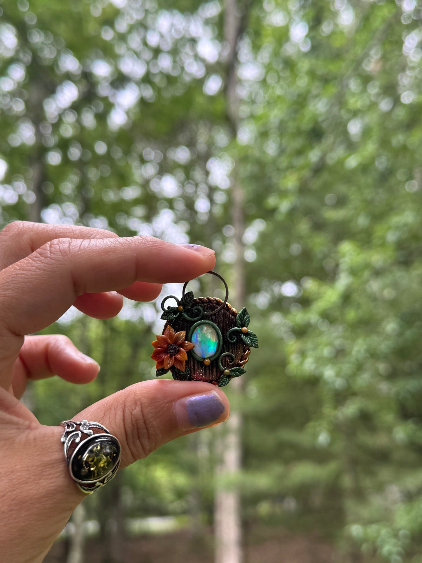 “Brighter days” pendant