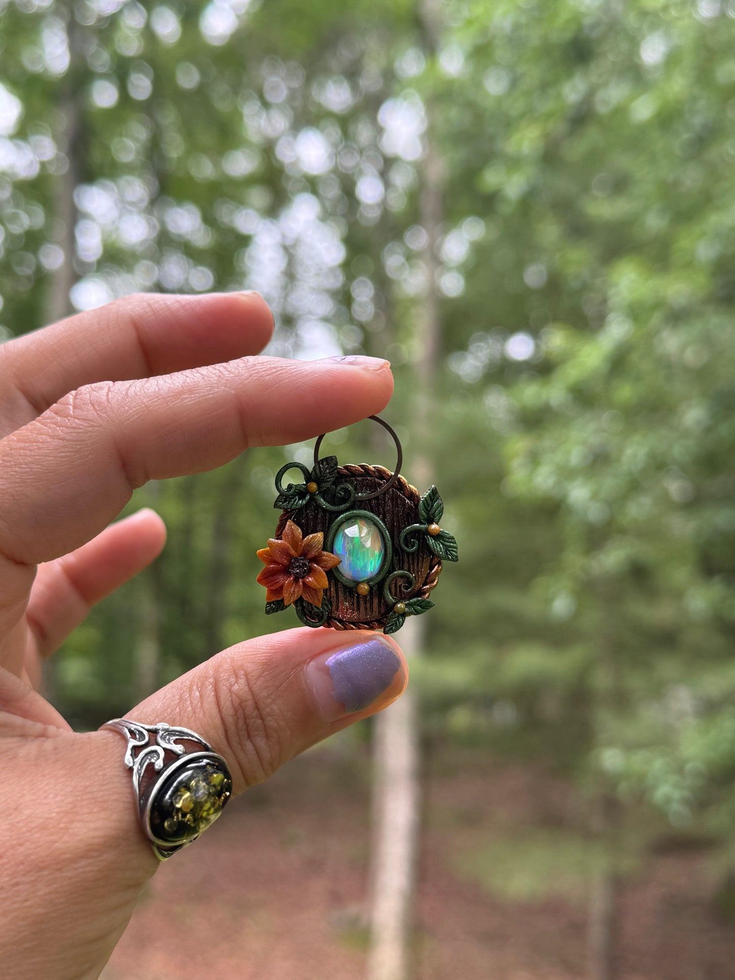 “Brighter days” pendant
