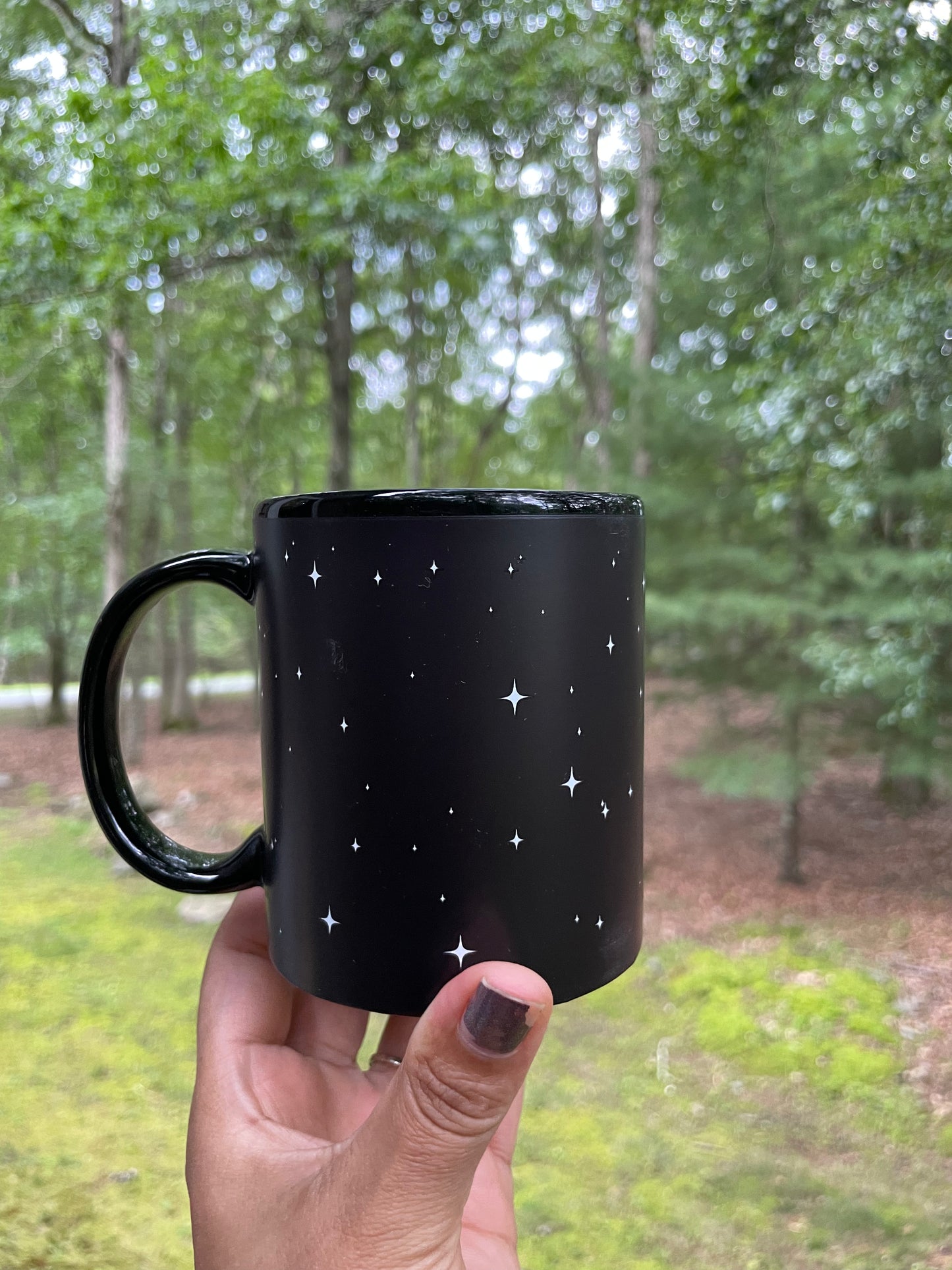 Color changing moon phase mug