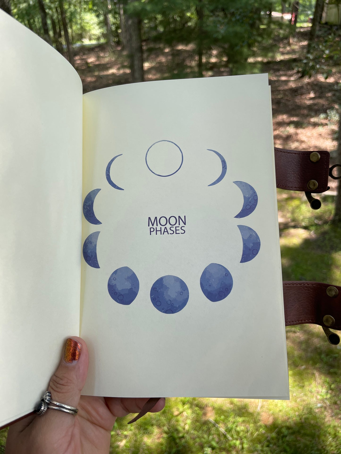Labradorite moon goddess journal