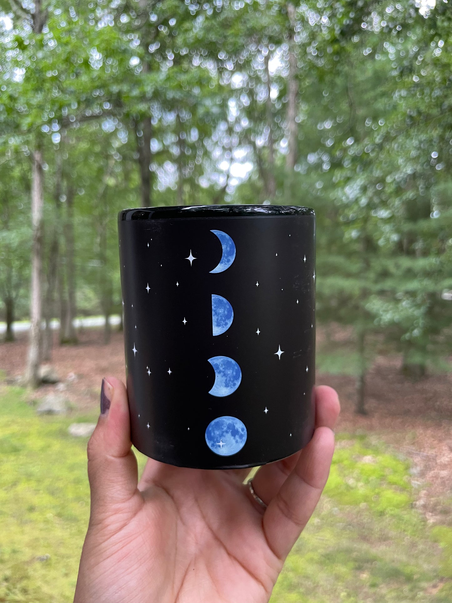 Color changing moon phase mug