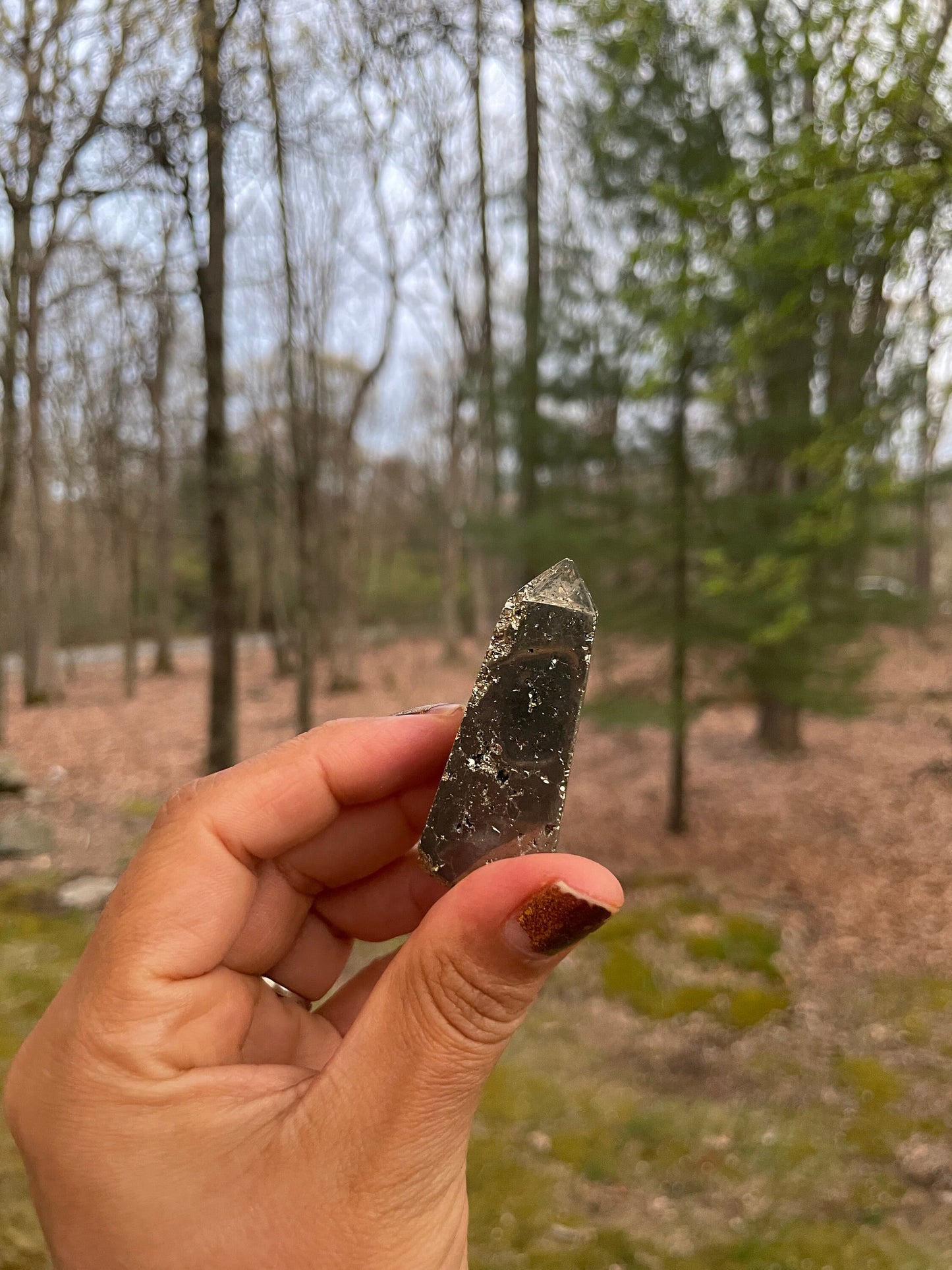 Pyrite point