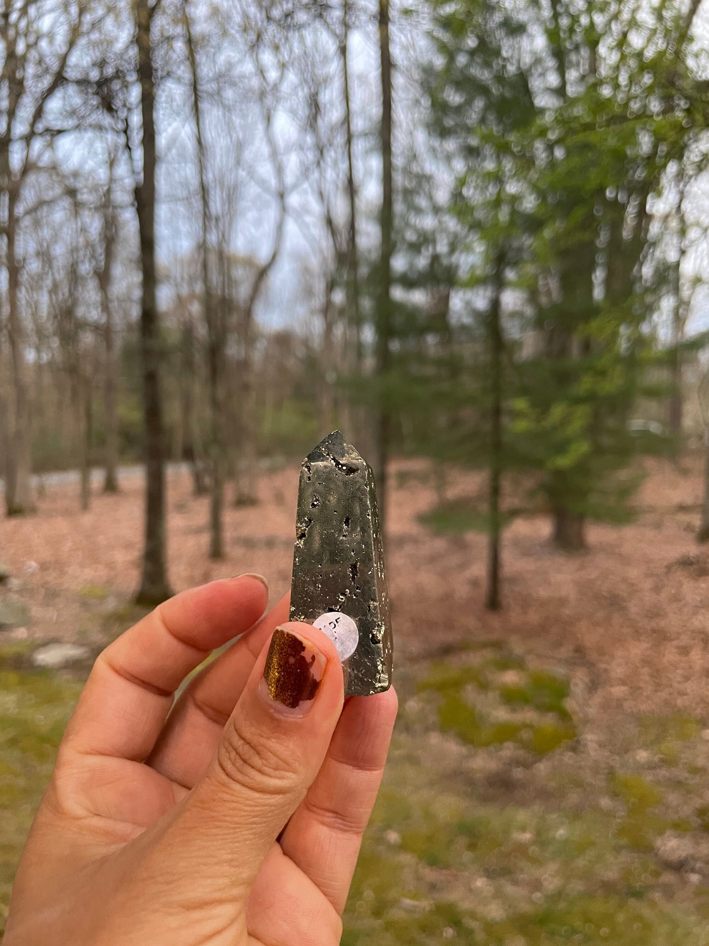 Pyrite point
