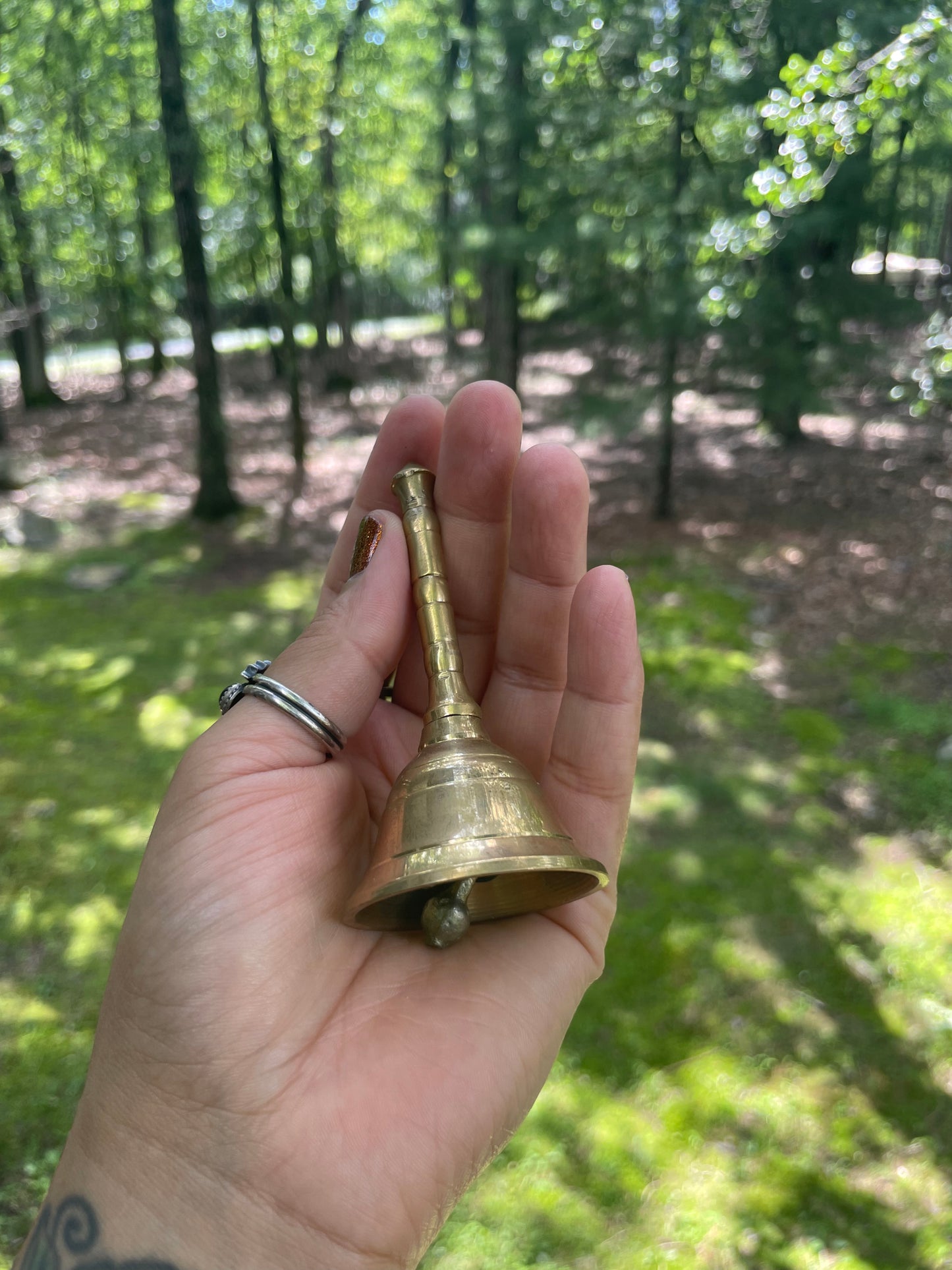 Brass ritual bell