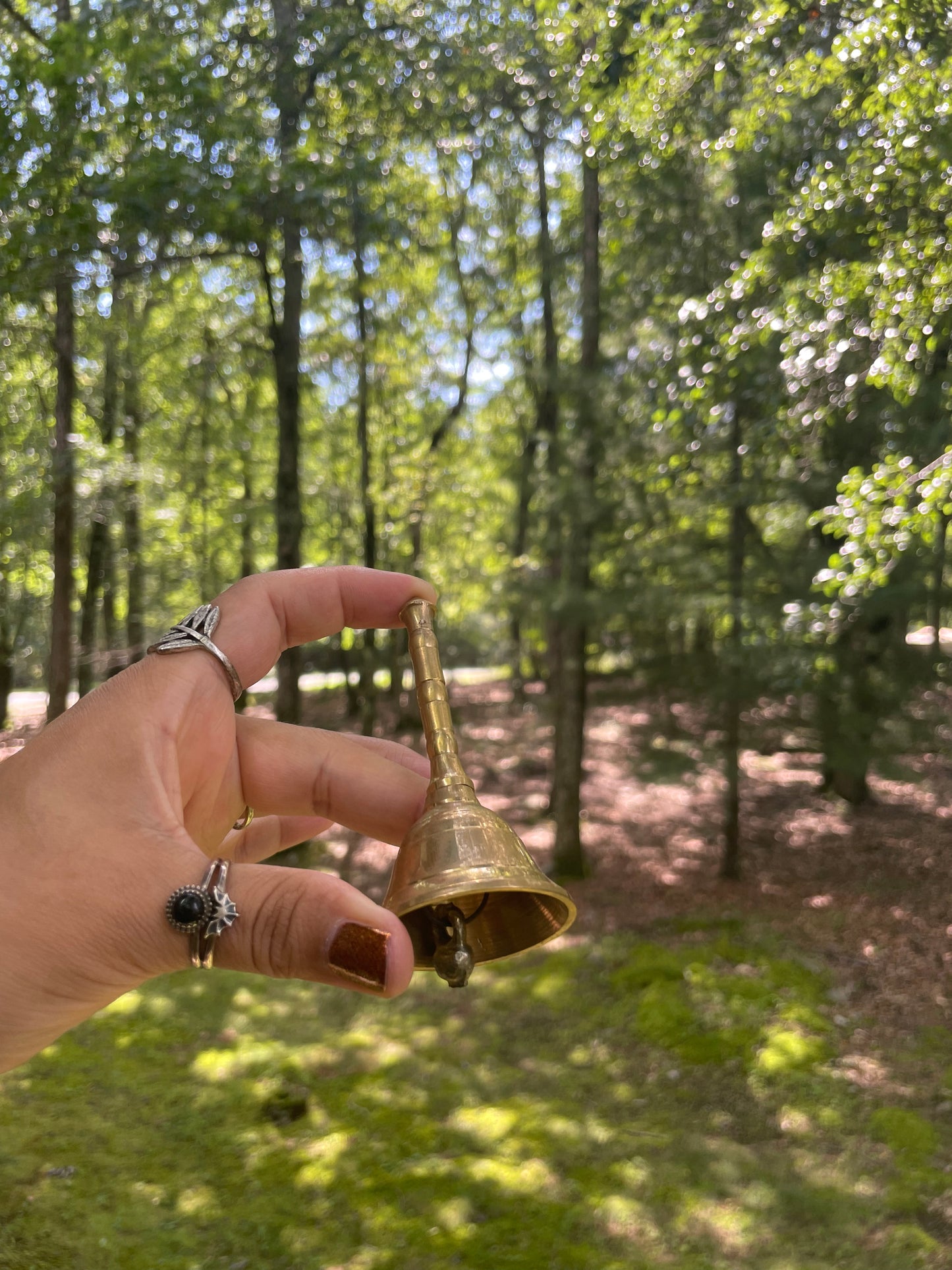 Brass ritual bell