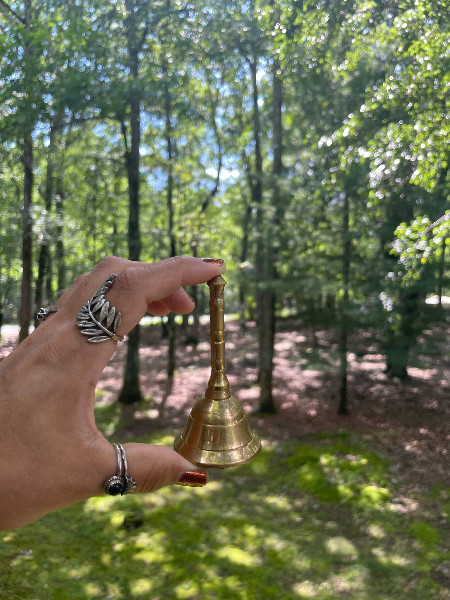 Brass ritual bell