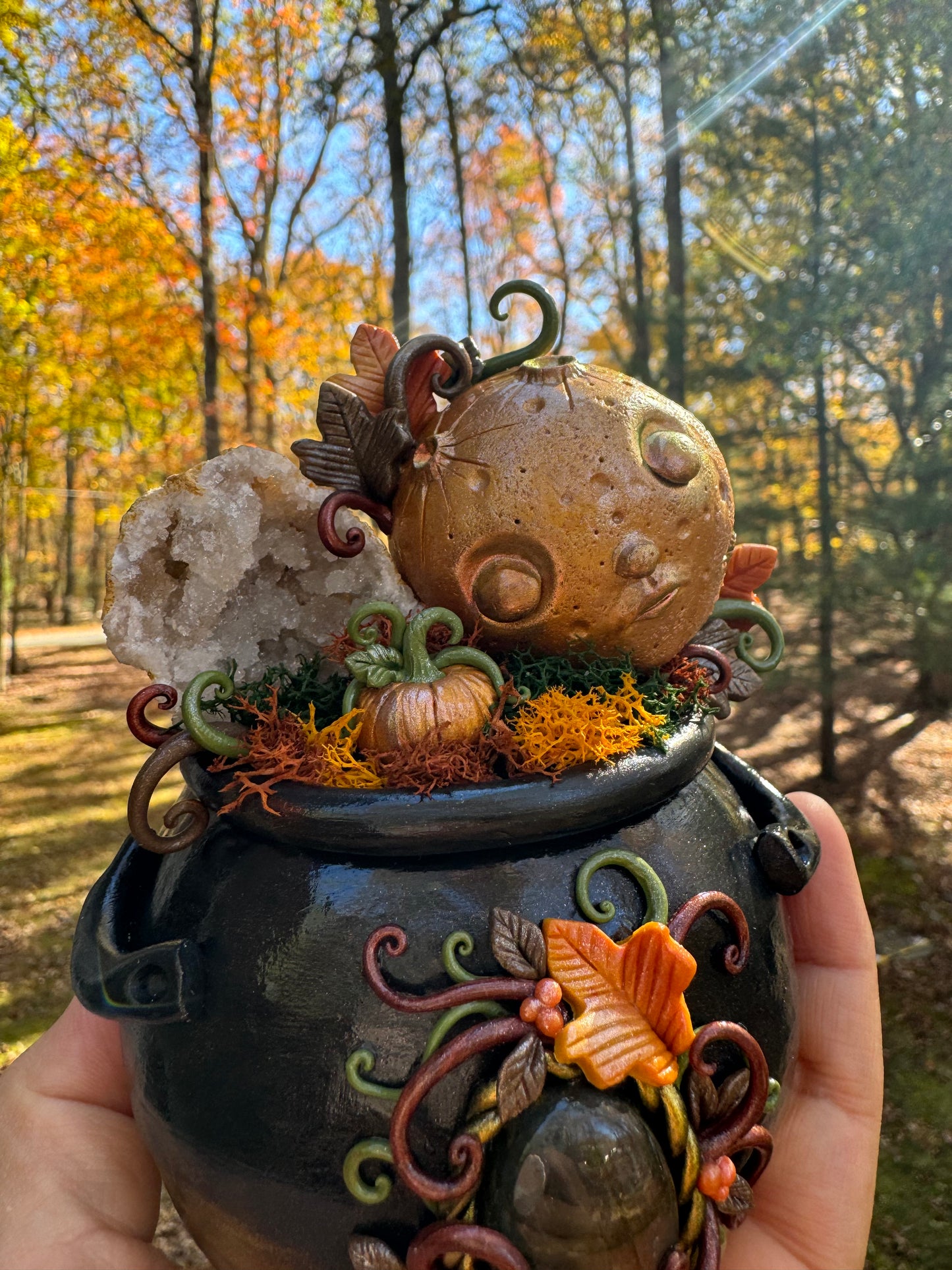 “Harvest Moon” Autumn Pot