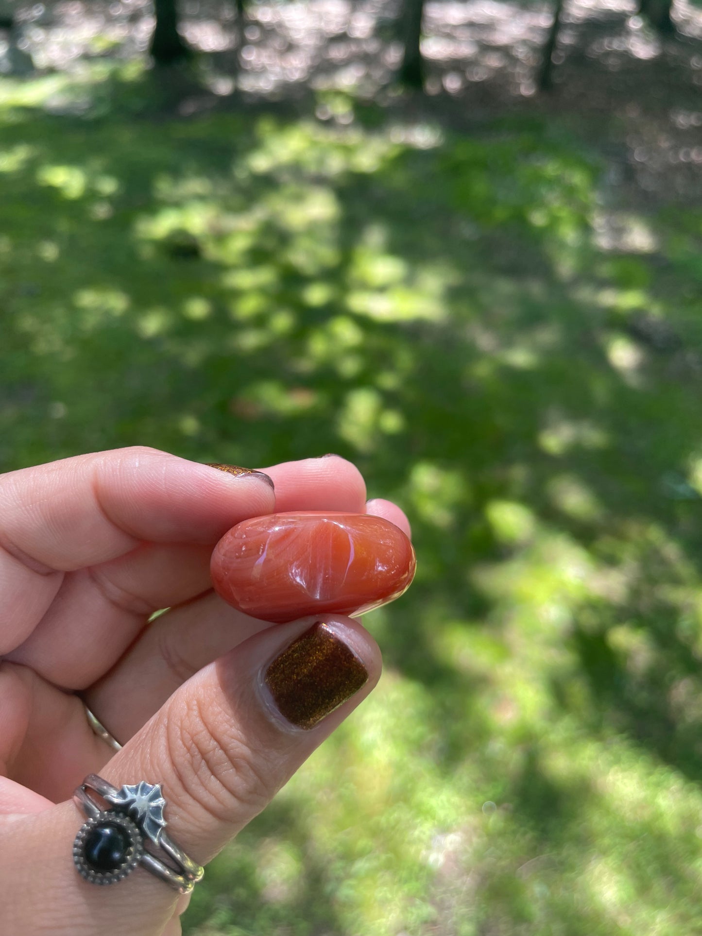 Small Carnelian heart