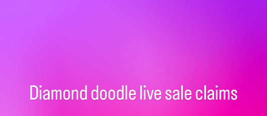 Multi item listing live sale Claims for diamond doodle