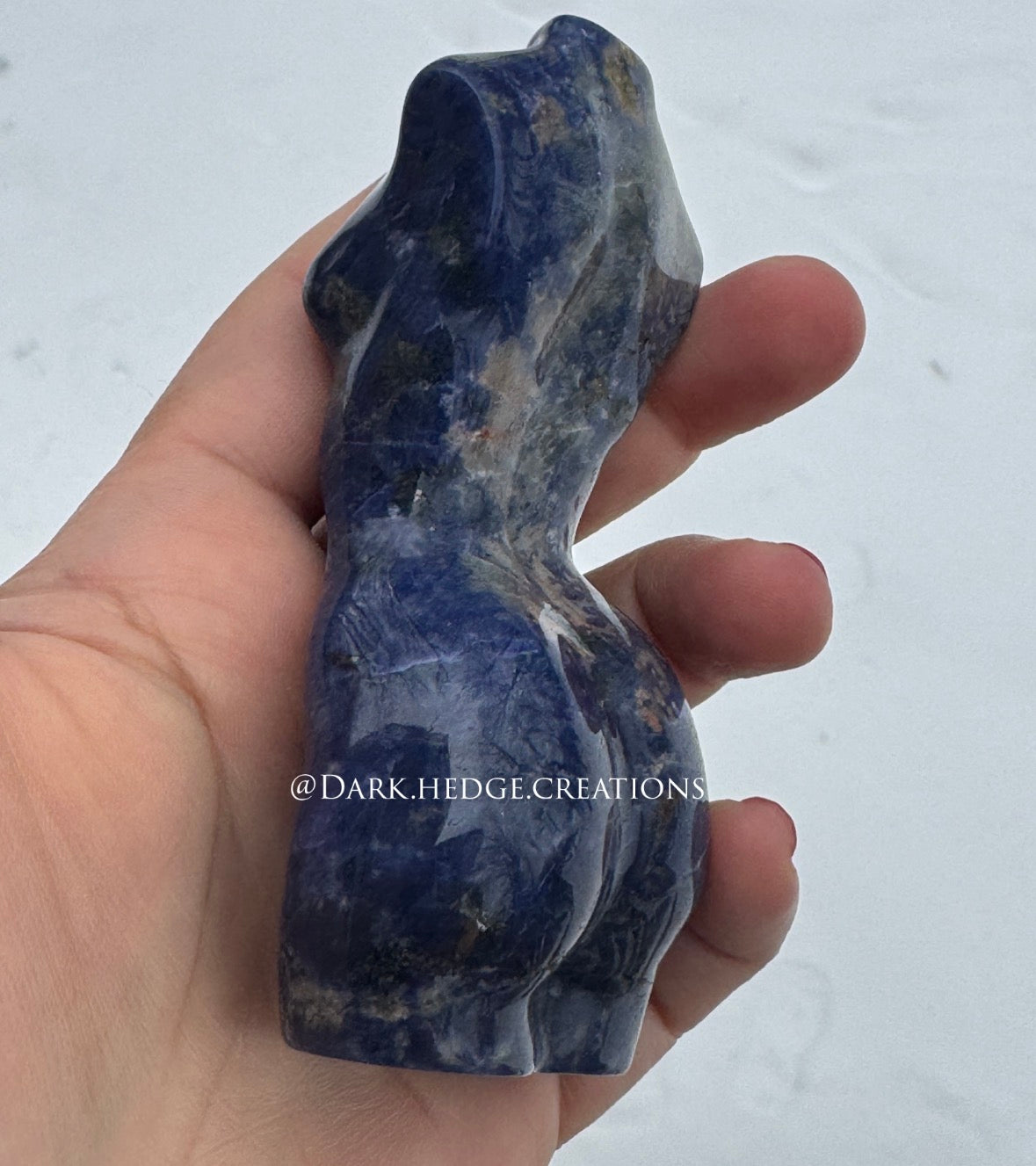 Sodalite goddess body
