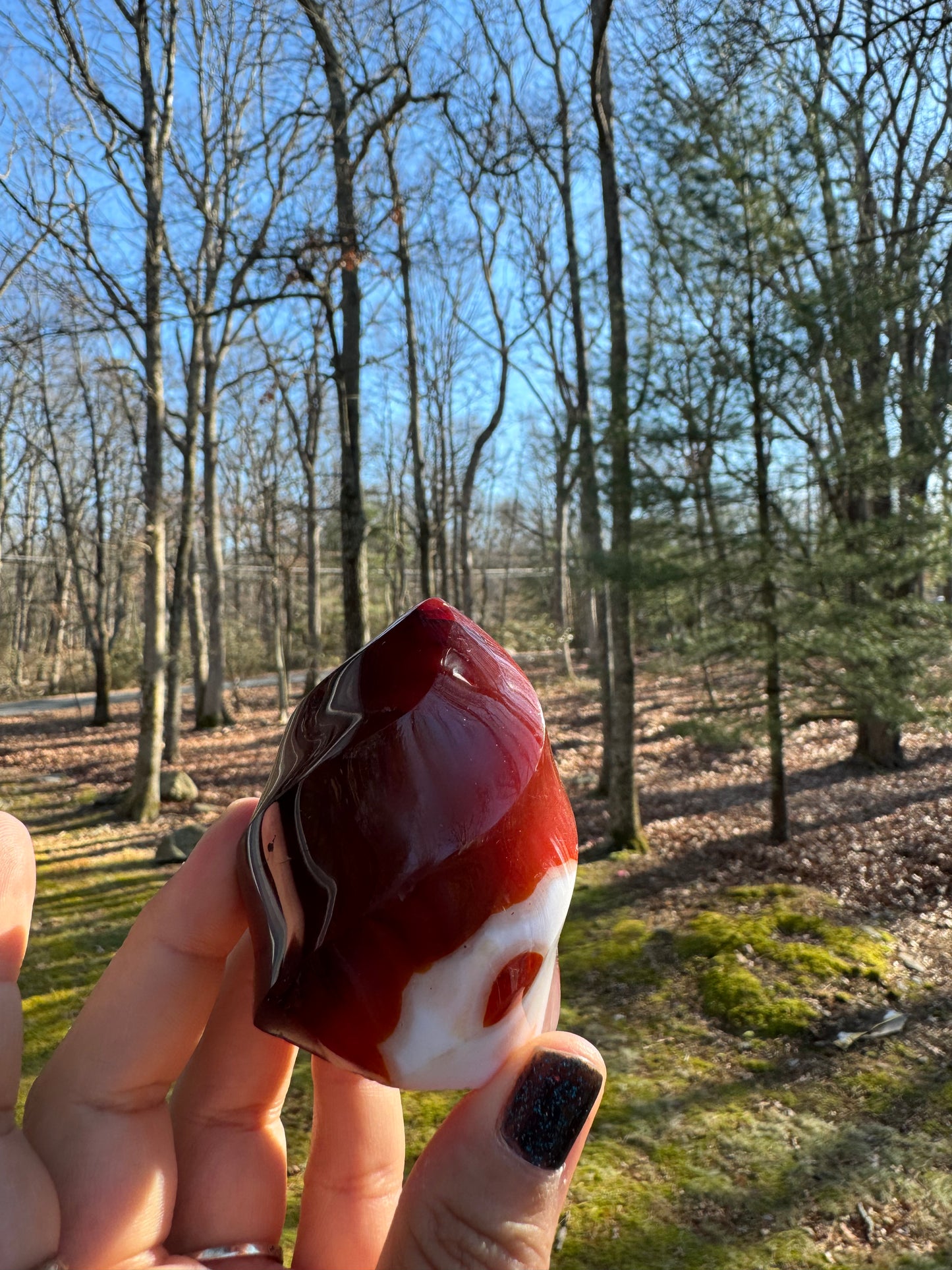 Carnelian mini flame