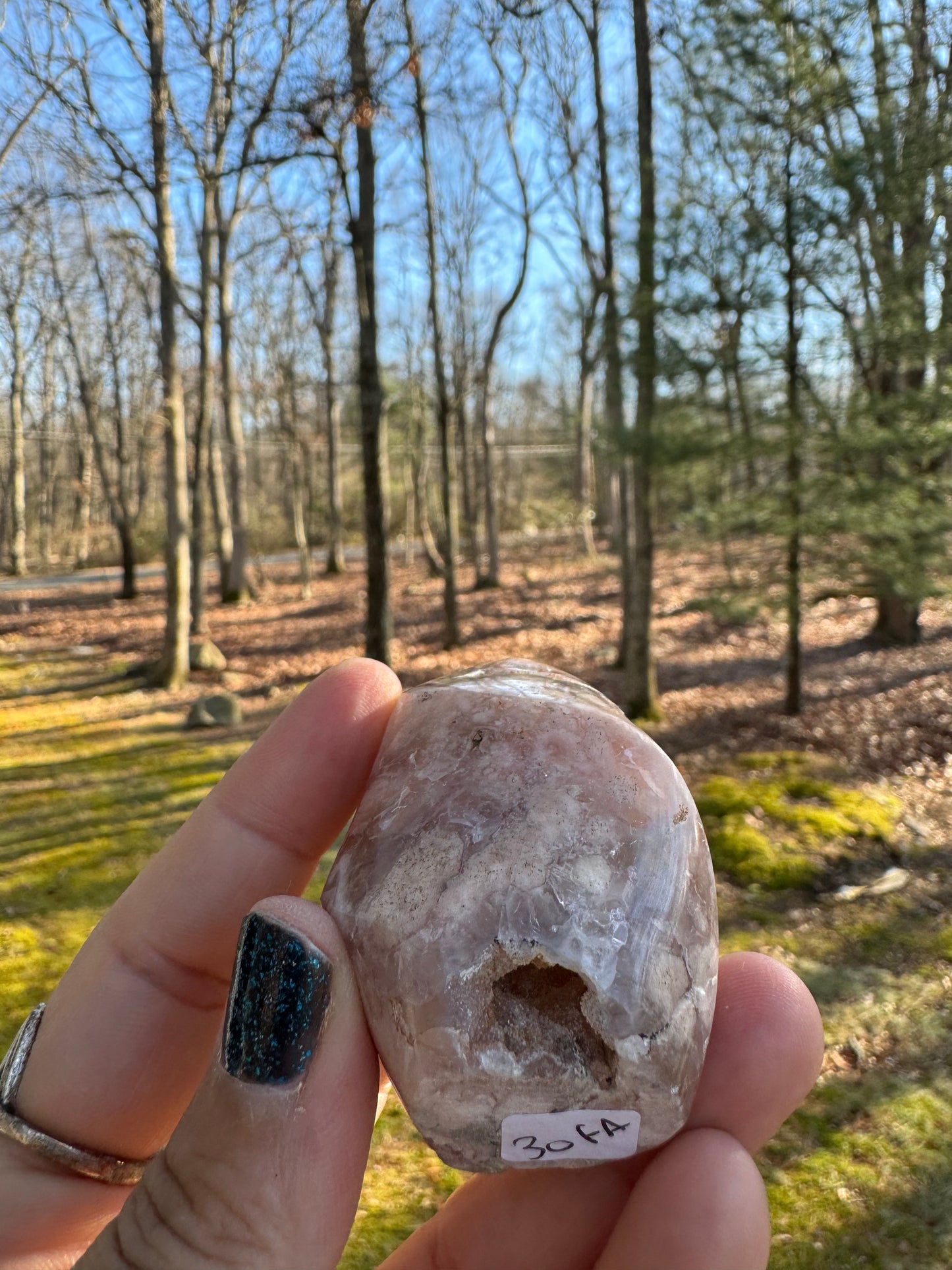 Flower agate mini flame