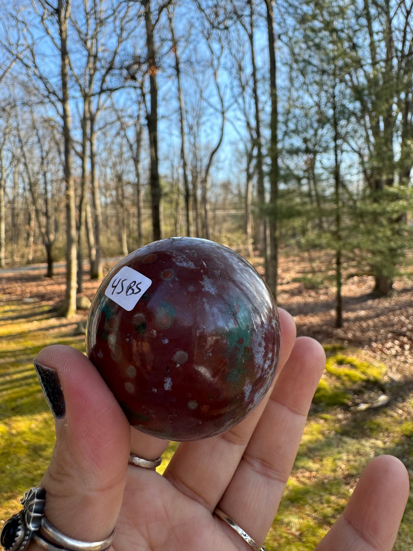 Bloodstone sphere