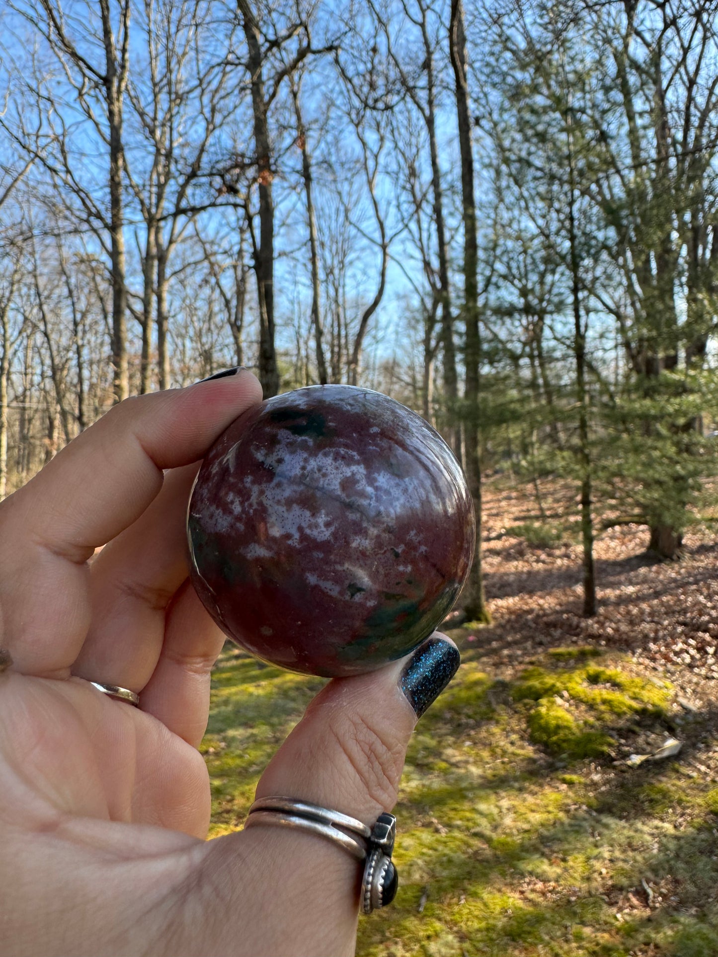 Bloodstone sphere