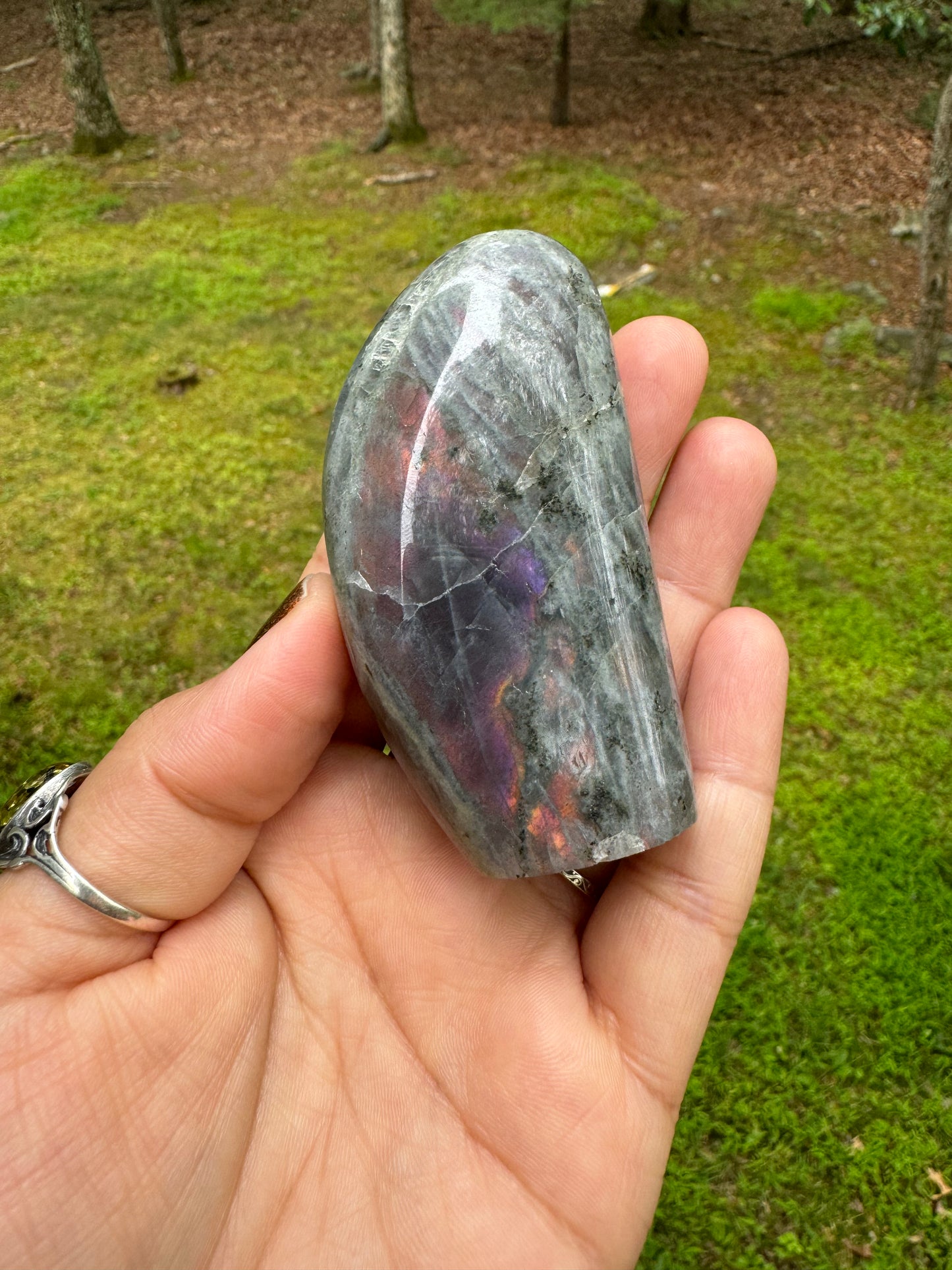 Purple labradorite Freeform