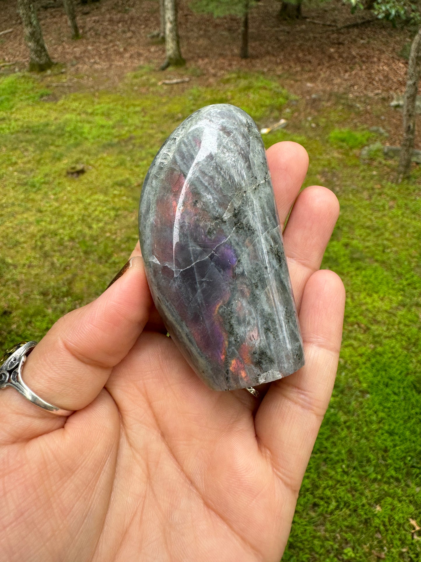 Purple labradorite Freeform