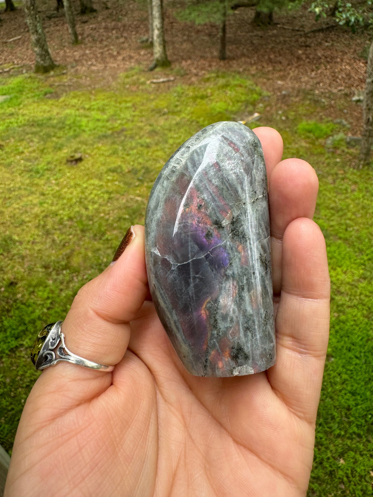 Purple labradorite Freeform