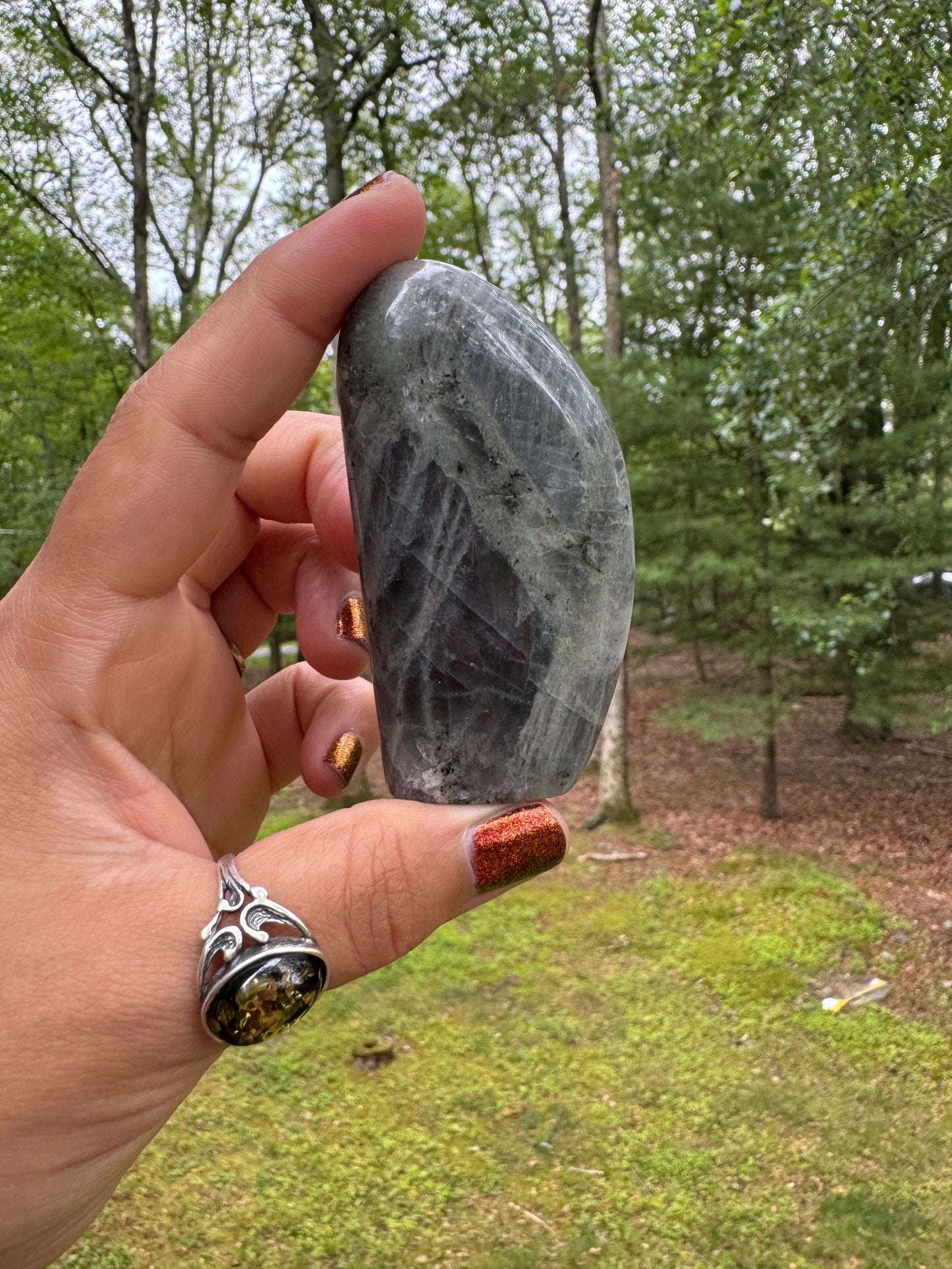 Purple labradorite Freeform