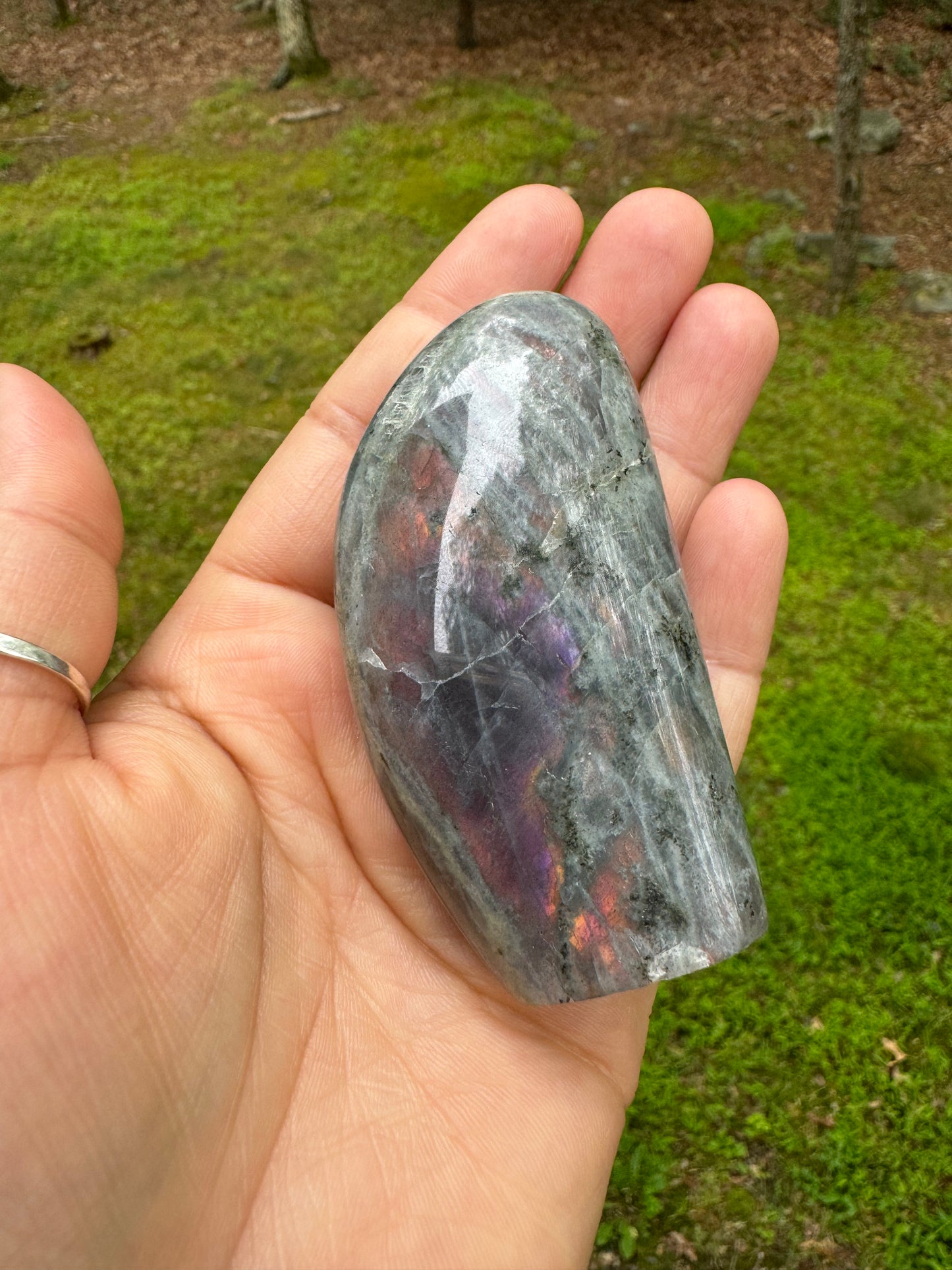 Purple labradorite Freeform