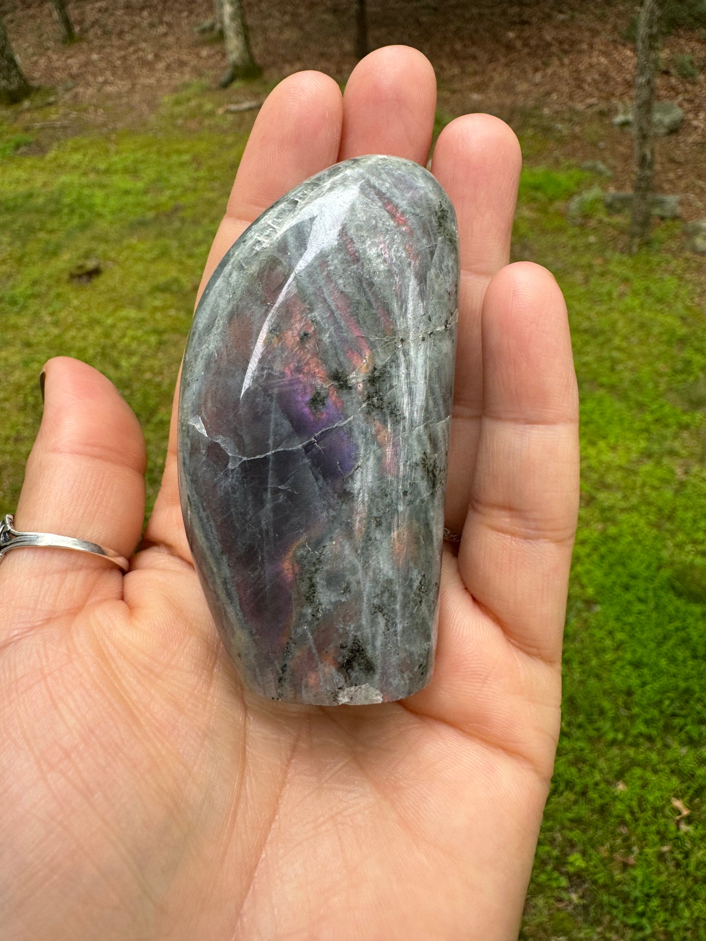 Purple labradorite Freeform