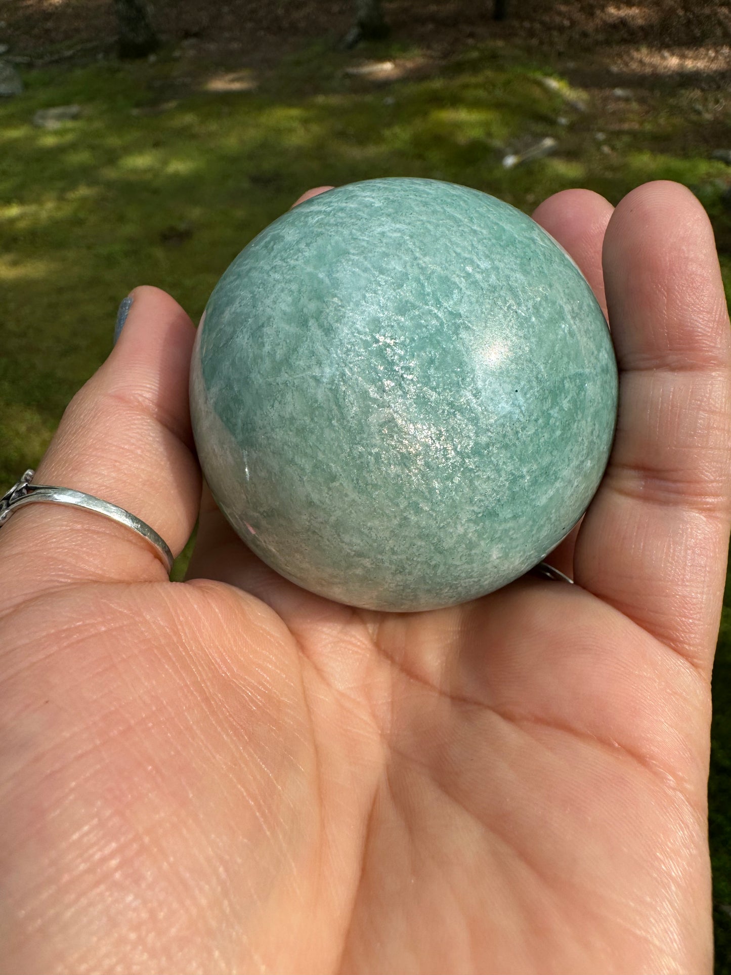 Amazonite sphere