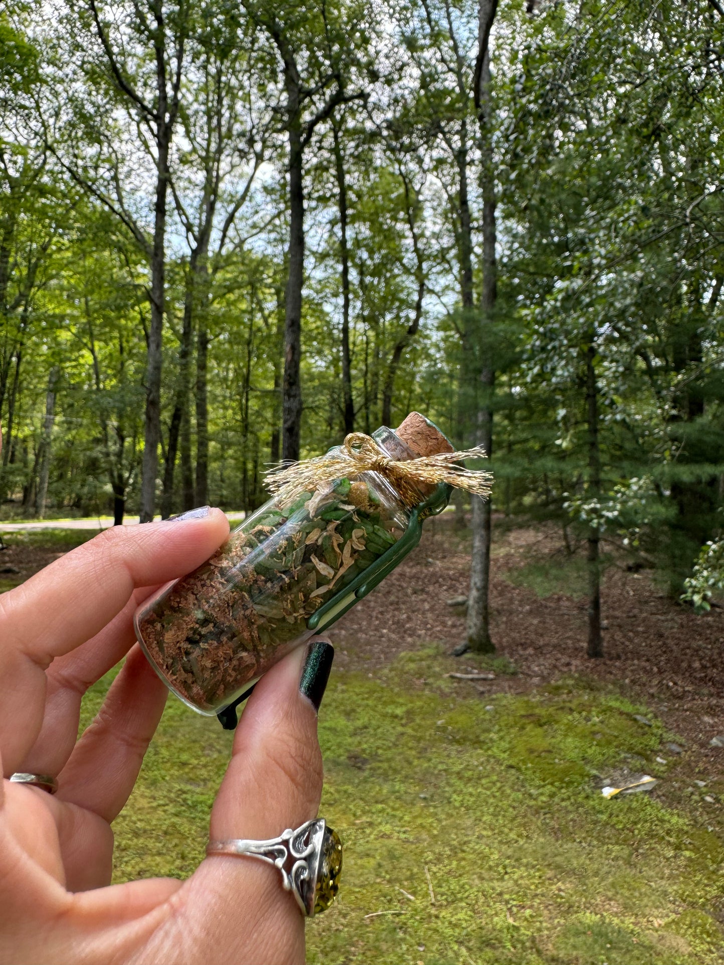 Money manifestation/ money rice spell jar